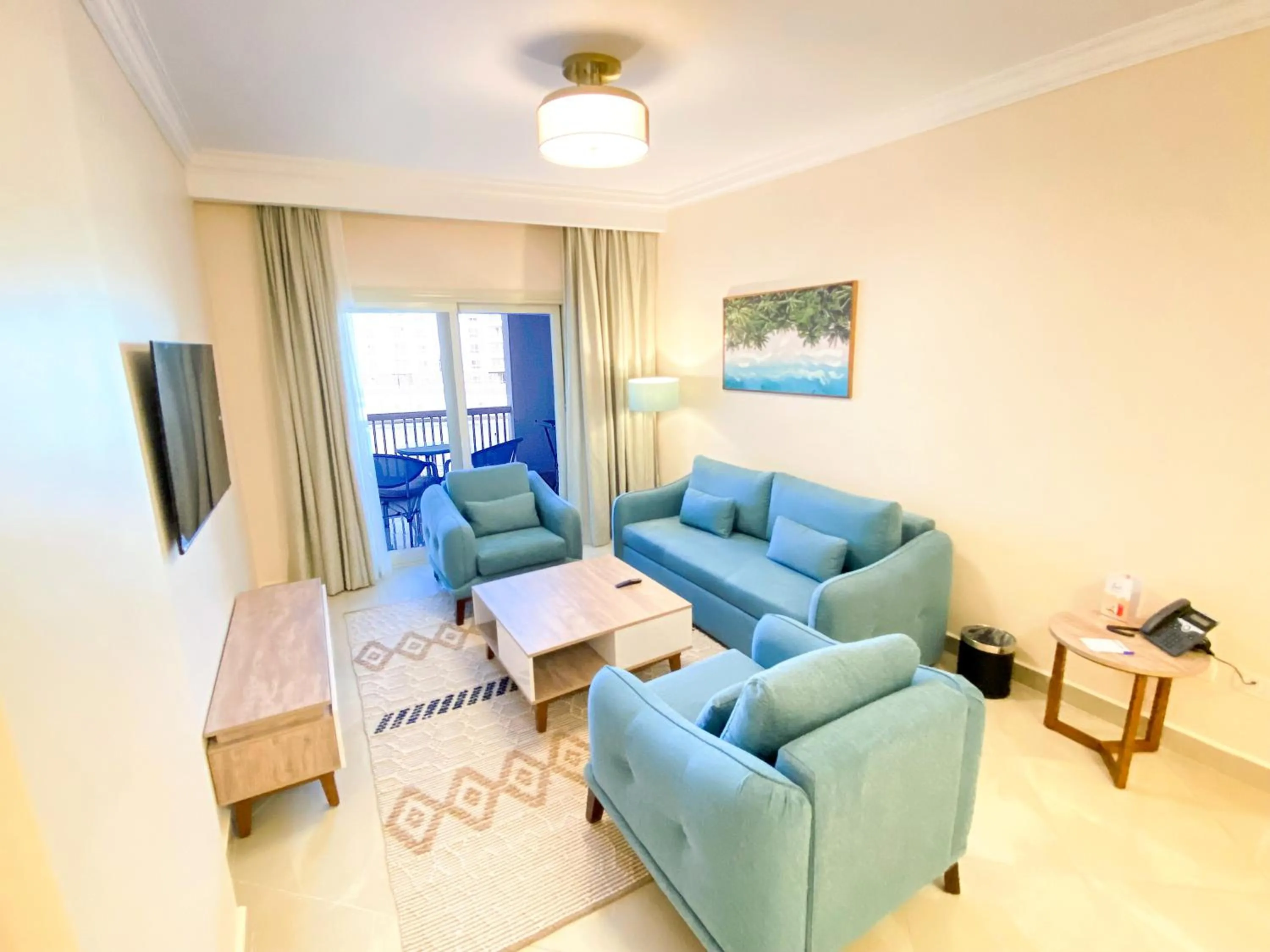 Living room in Azur One Eleven Hotel Alamein