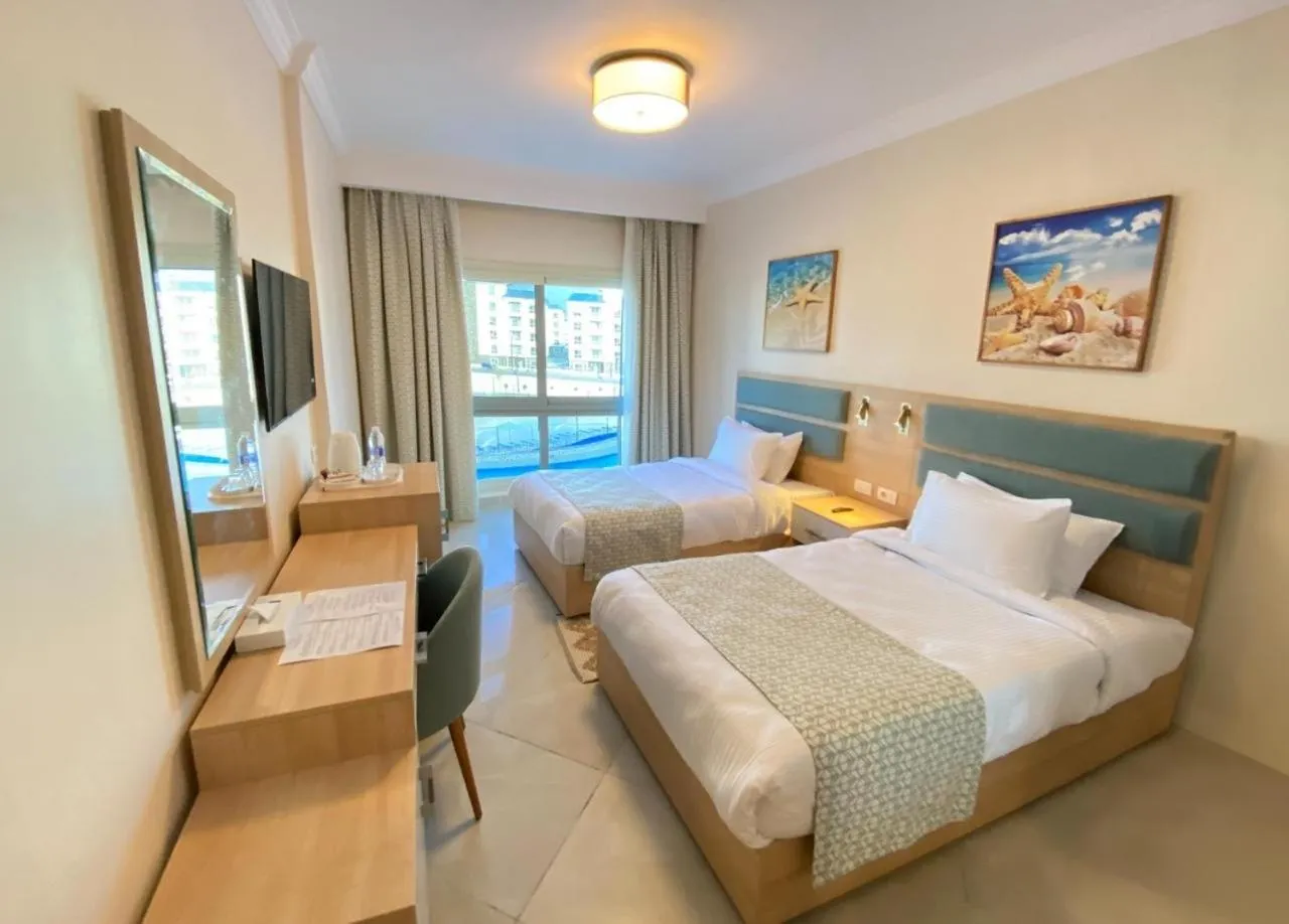 Bed in Azur One Eleven Hotel Alamein