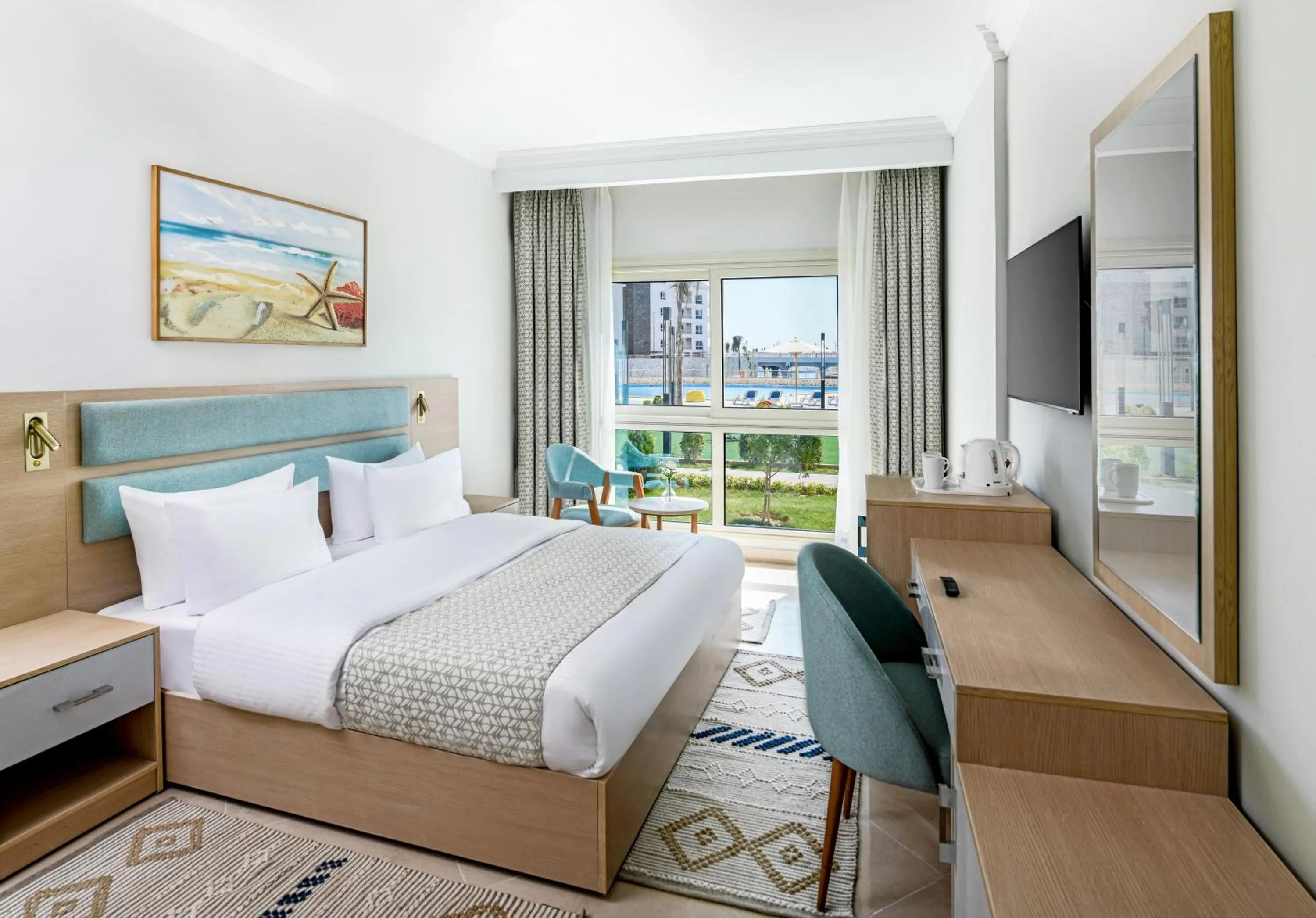 Bedroom, Bed in Azur One Eleven Hotel Alamein