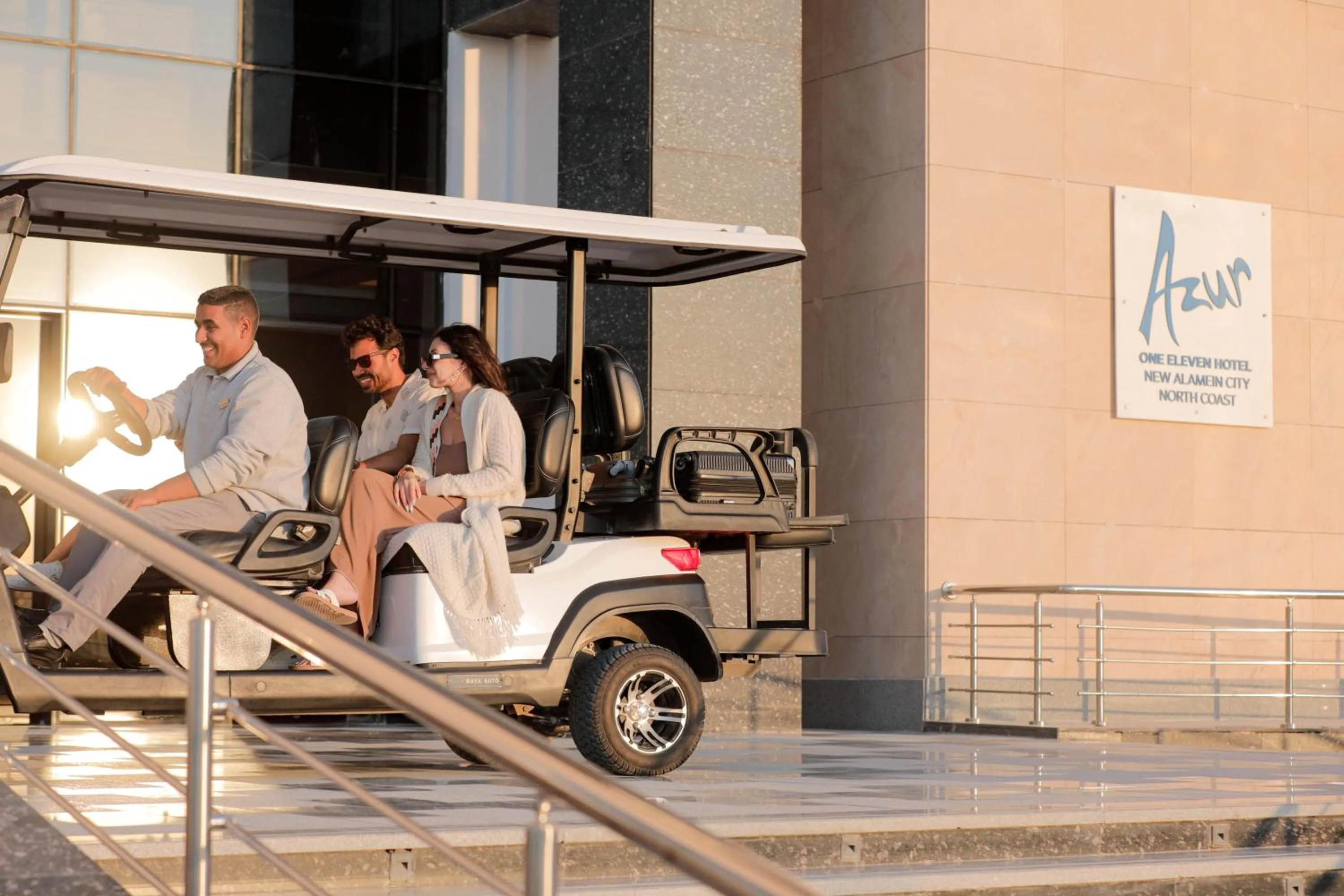 Property building in Azur One Eleven Hotel Alamein