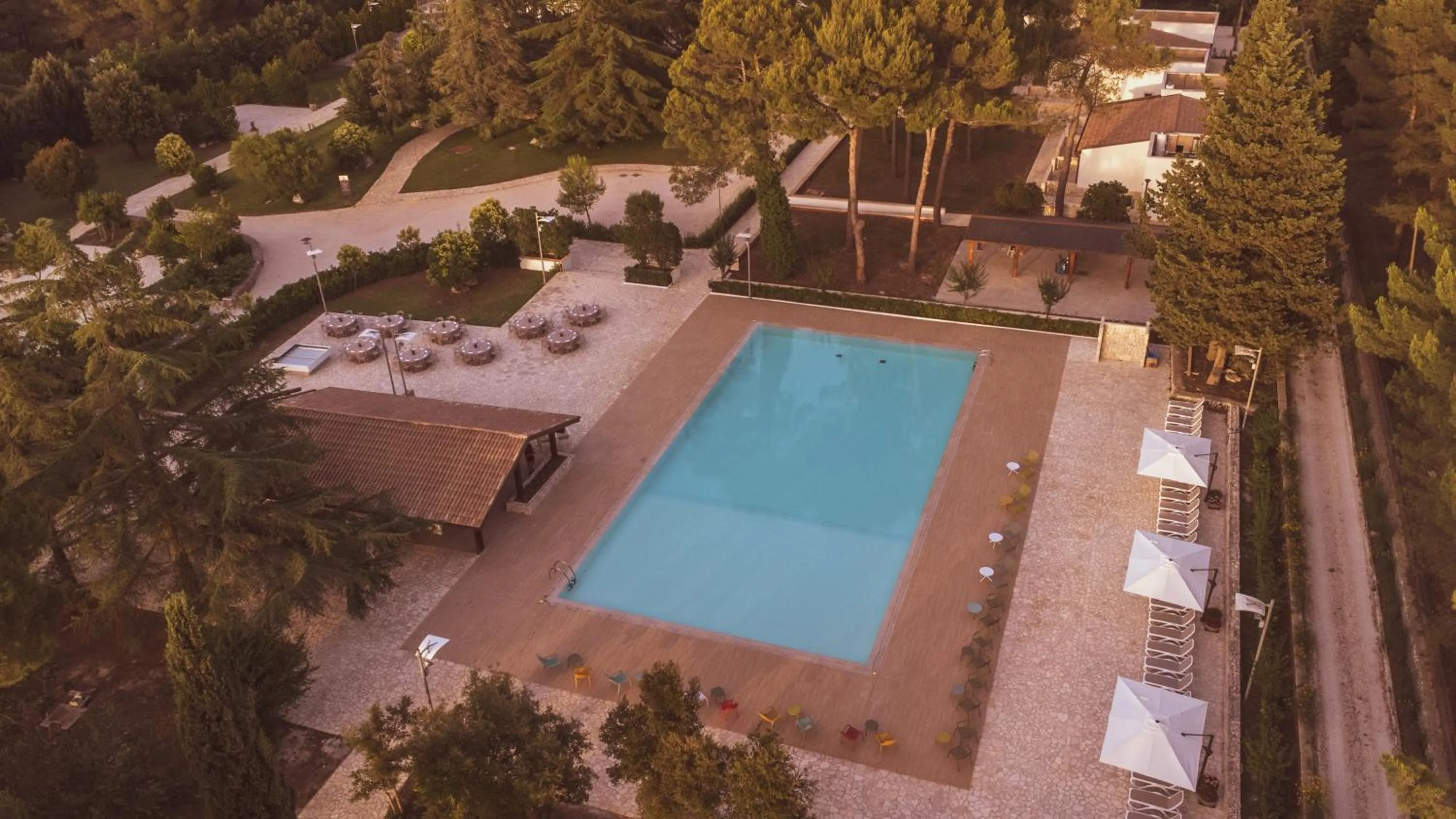 Swimming pool in WINE RESORT LE VIGNE AL CASTELLO