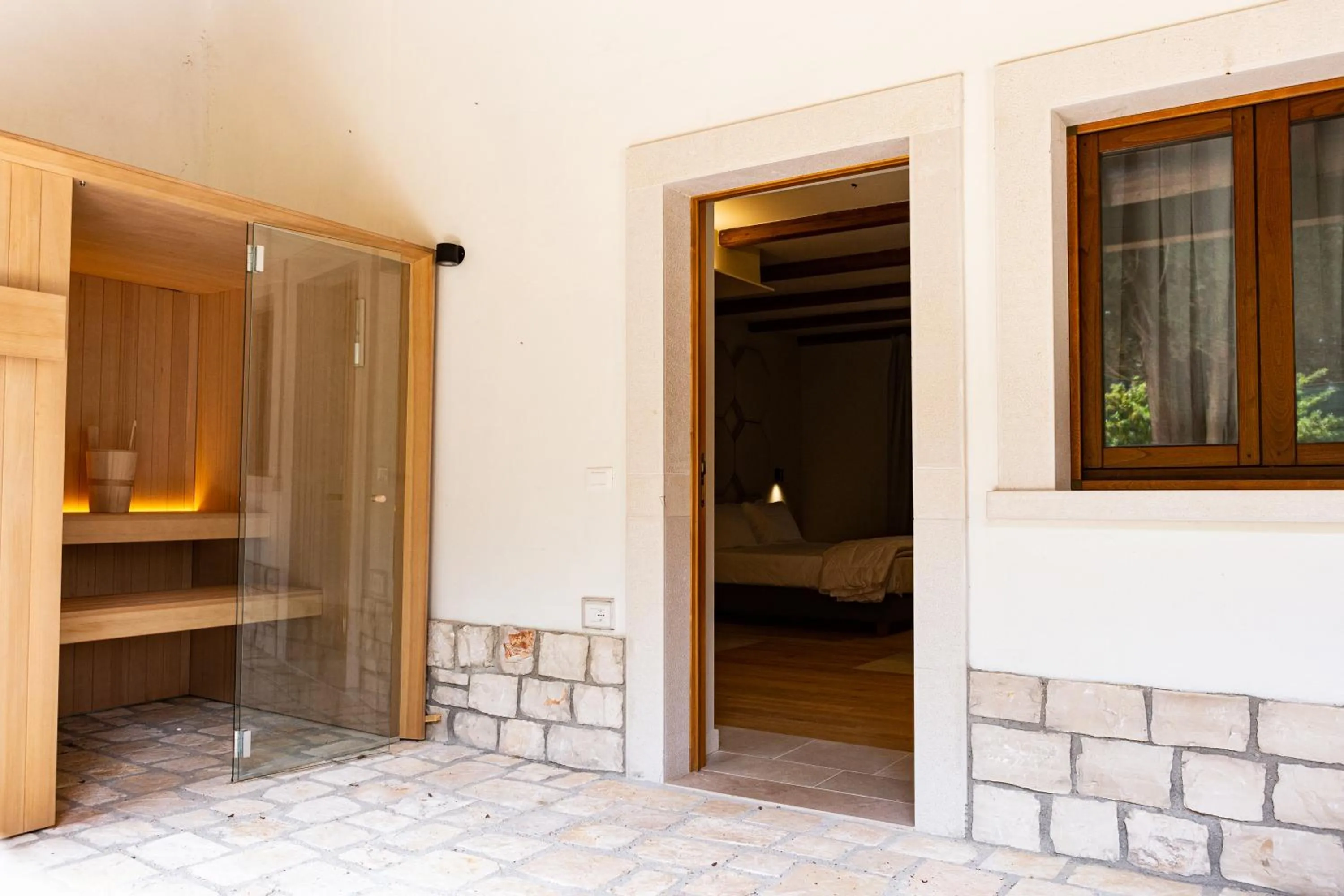 Sauna, Bed in WINE RESORT LE VIGNE AL CASTELLO