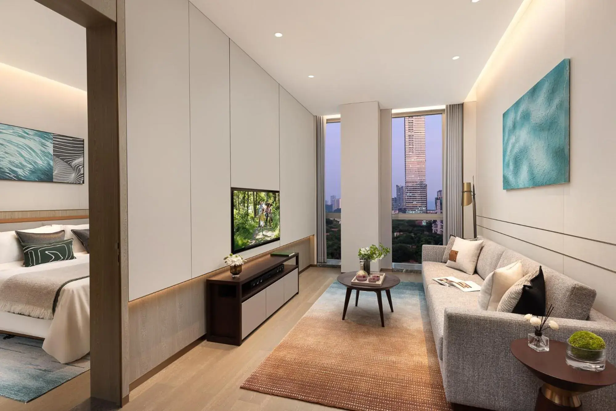 One-Bedroom Executive in Somerset QPlex Shenzhen One-Bedroom Executive in Somerset QPlex Shenzhen