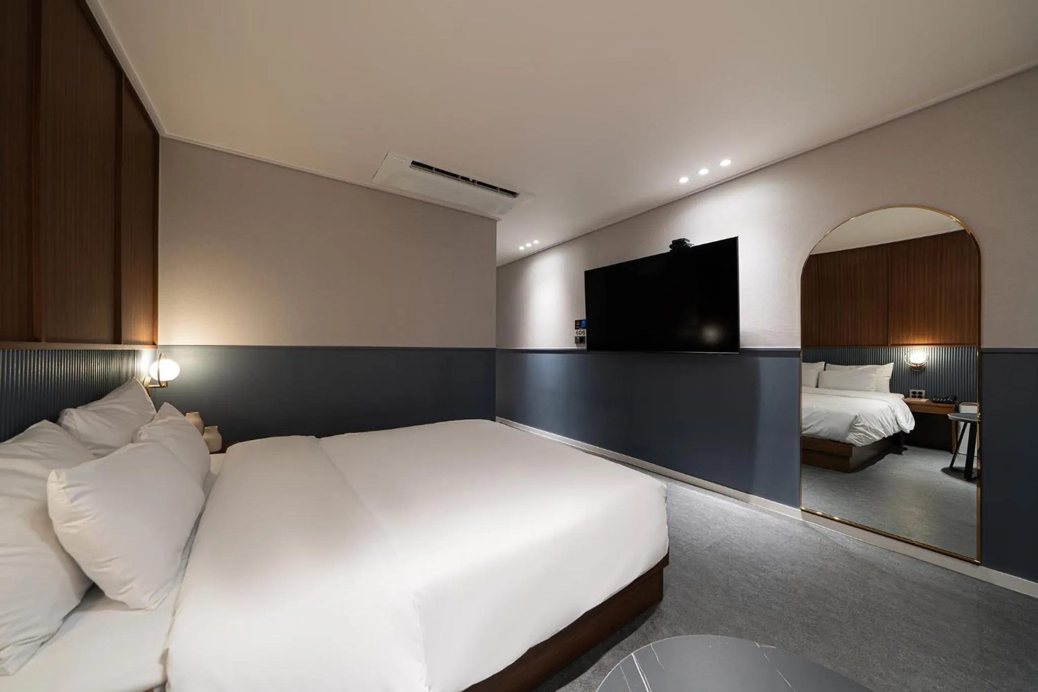 Bed in Browndot Incheon Airport New City