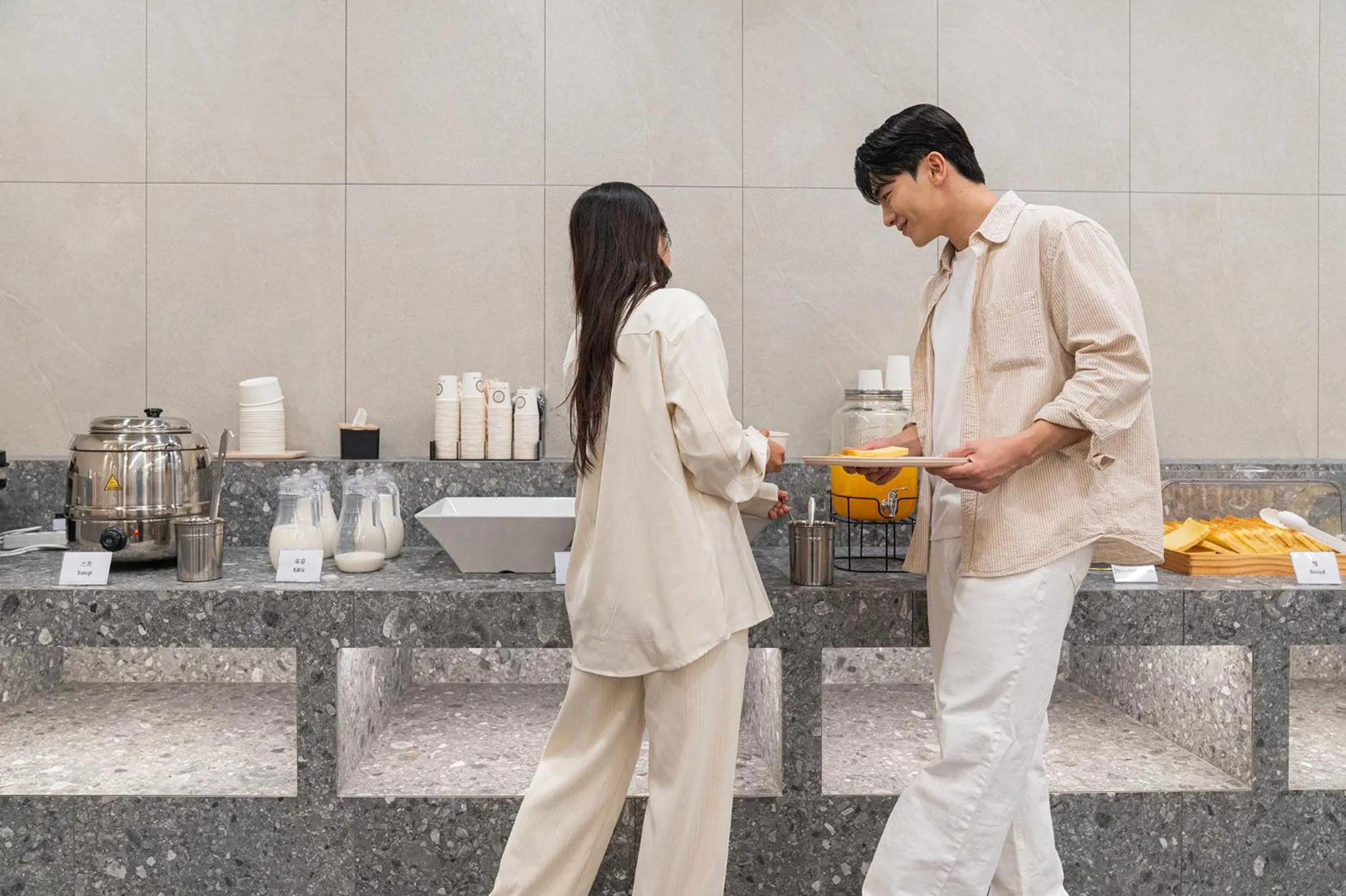 Breakfast in Browndot Incheon Airport New City