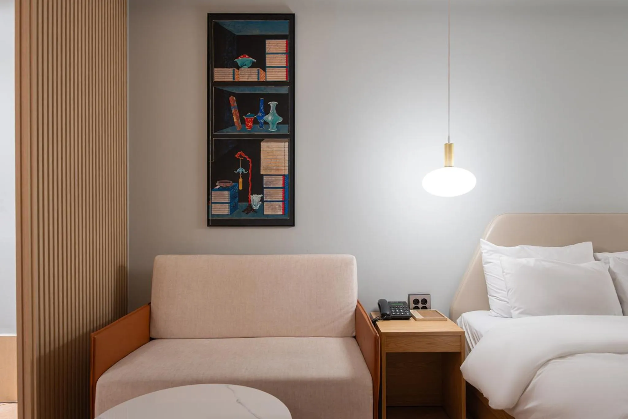 Bed in Browndot Incheon Airport New City