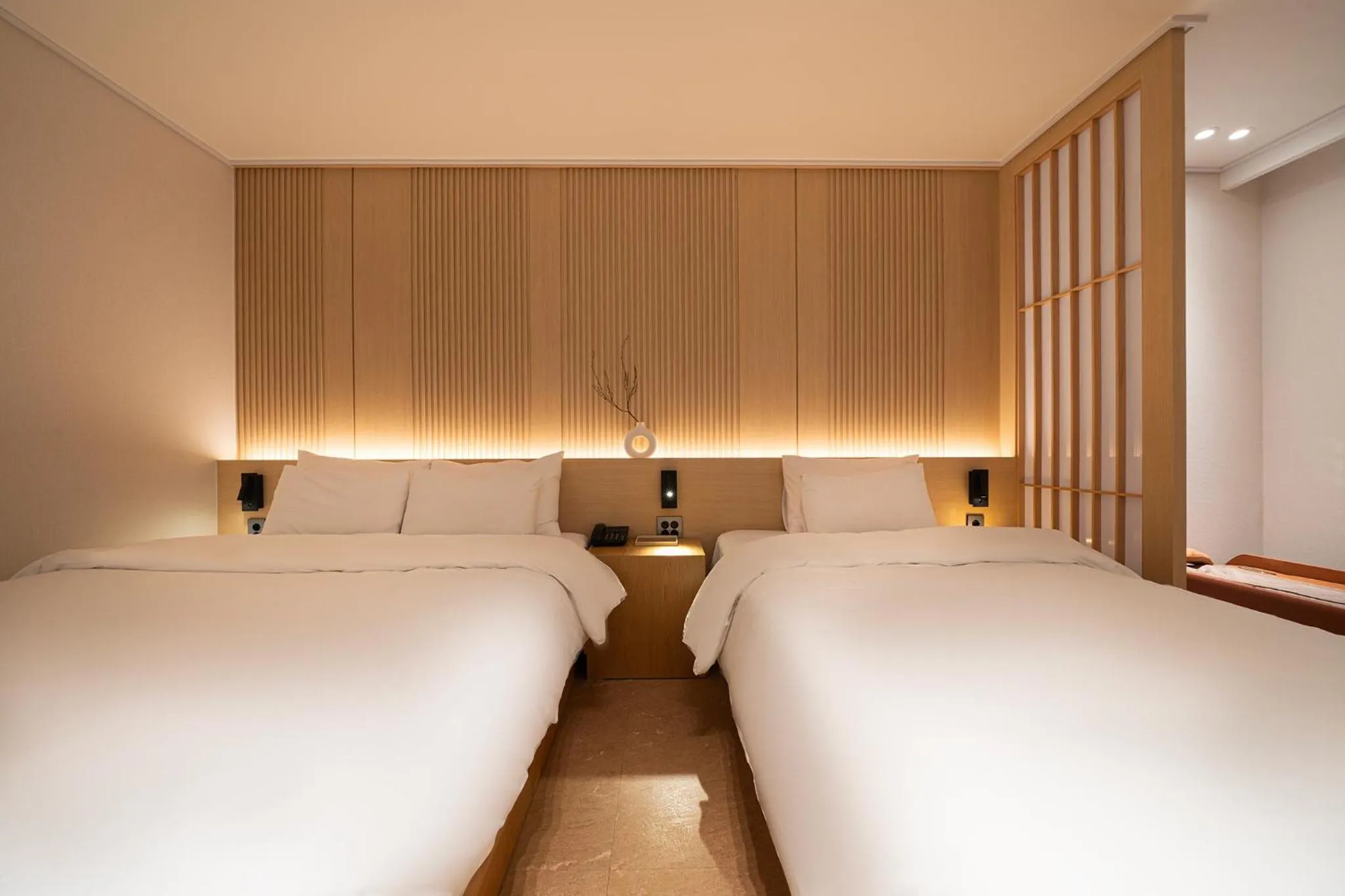 Bed in Browndot Incheon Airport New City