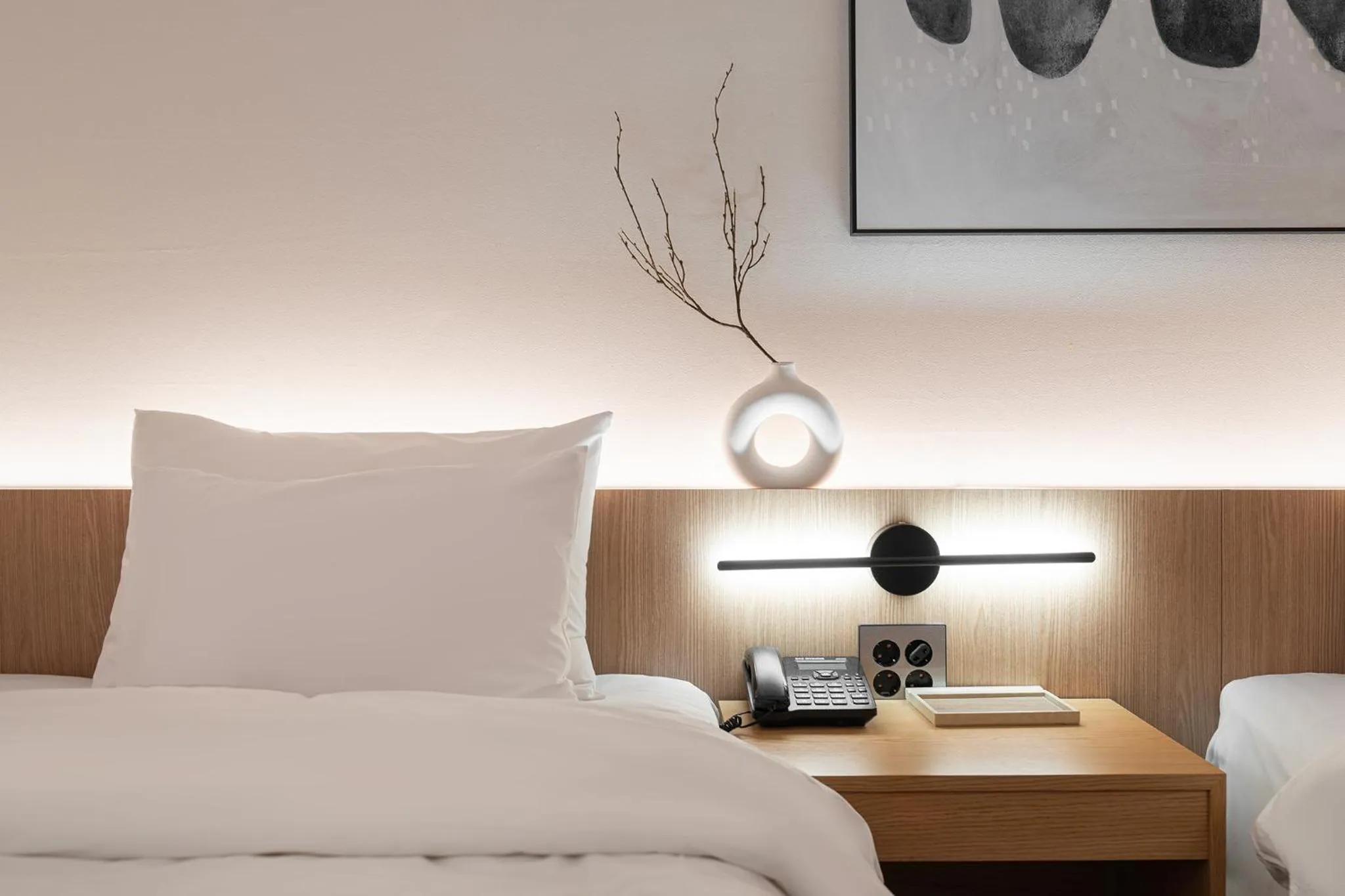 Bed in Browndot Incheon Airport New City