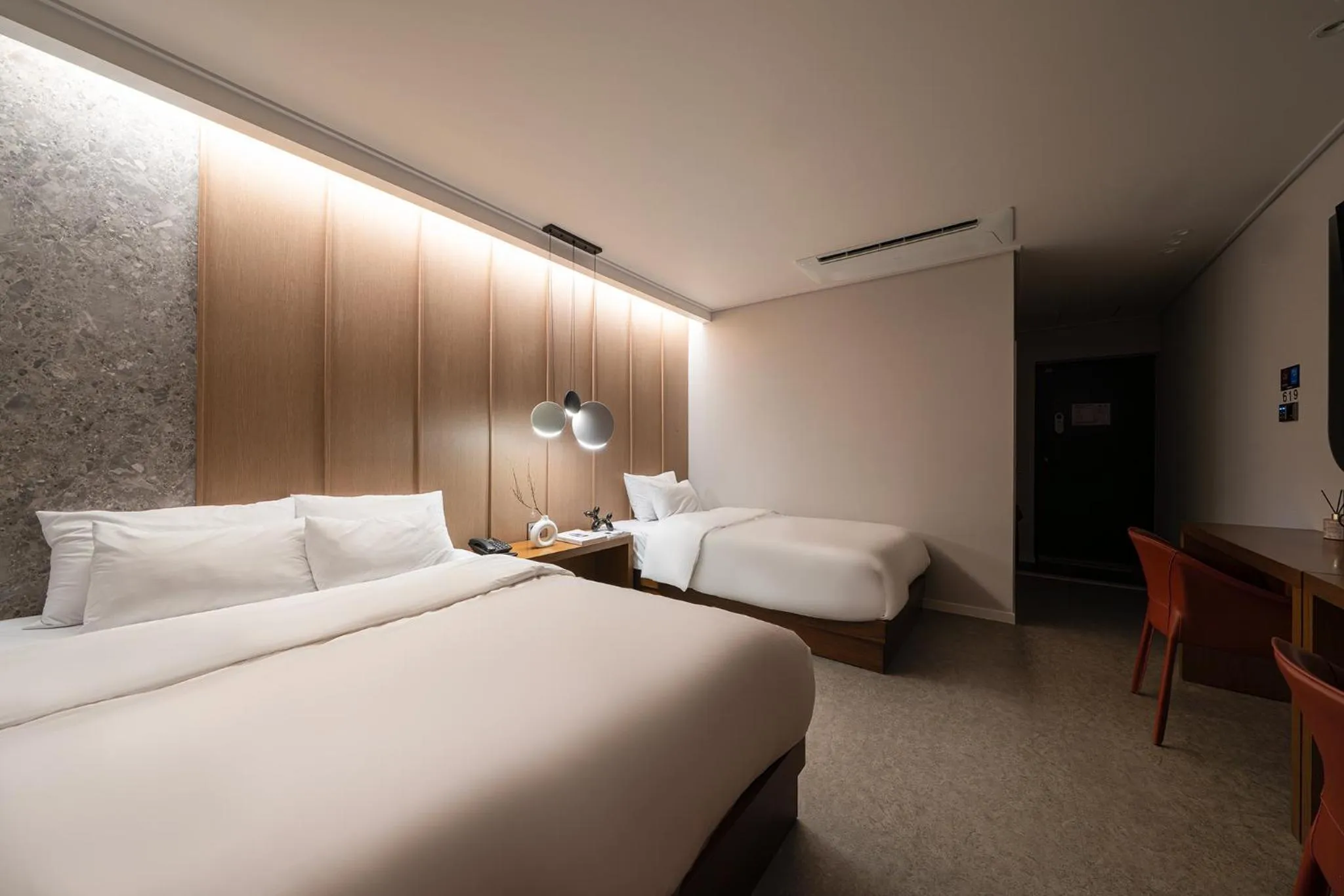 Bed in Browndot Incheon Airport New City