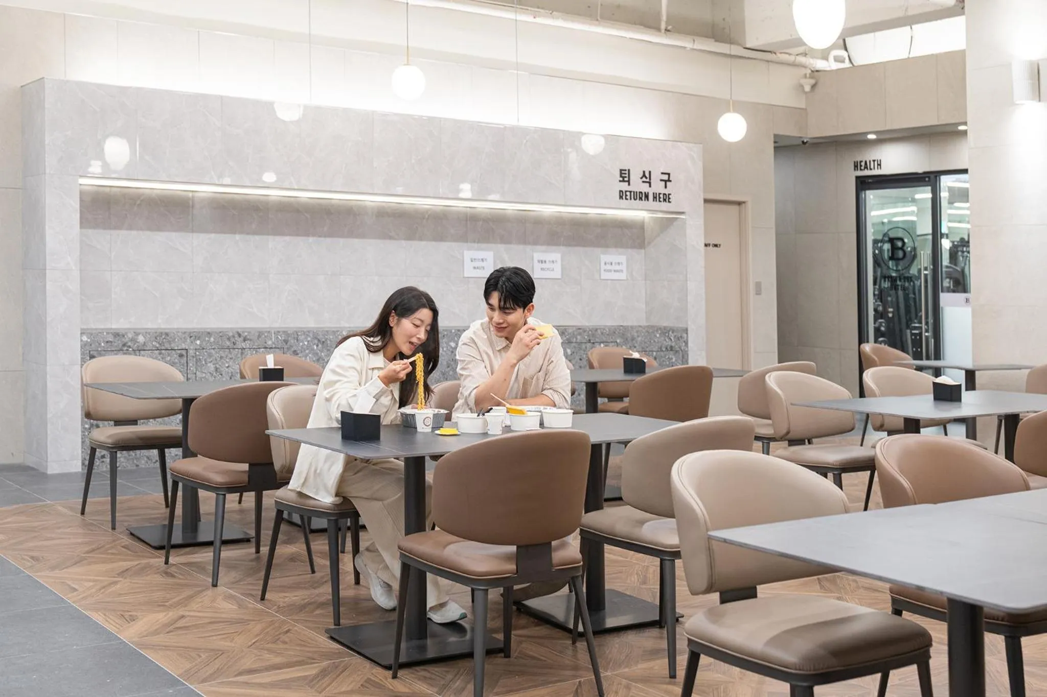 Breakfast in Browndot Incheon Airport New City