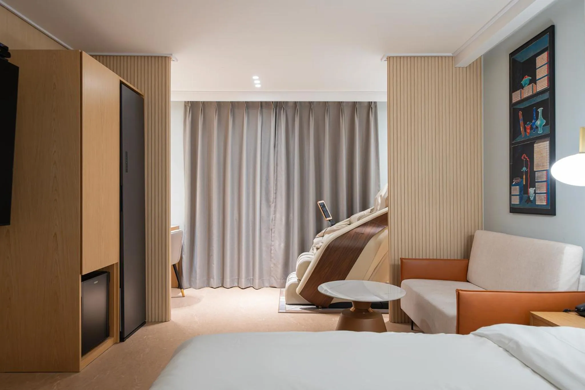 Bed in Browndot Incheon Airport New City