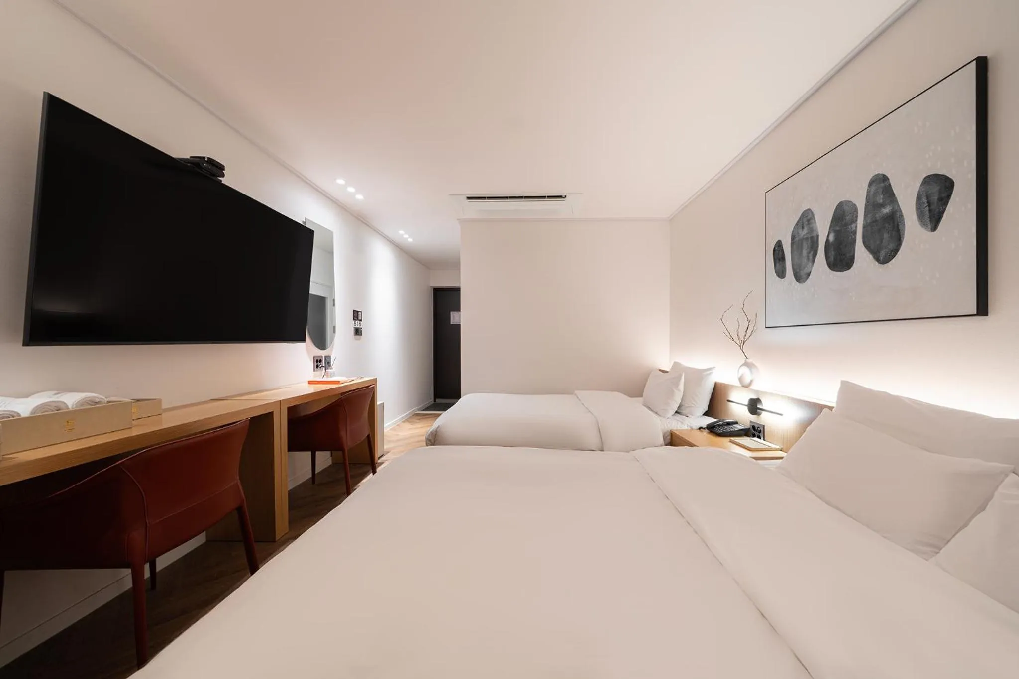 Bed in Browndot Incheon Airport New City