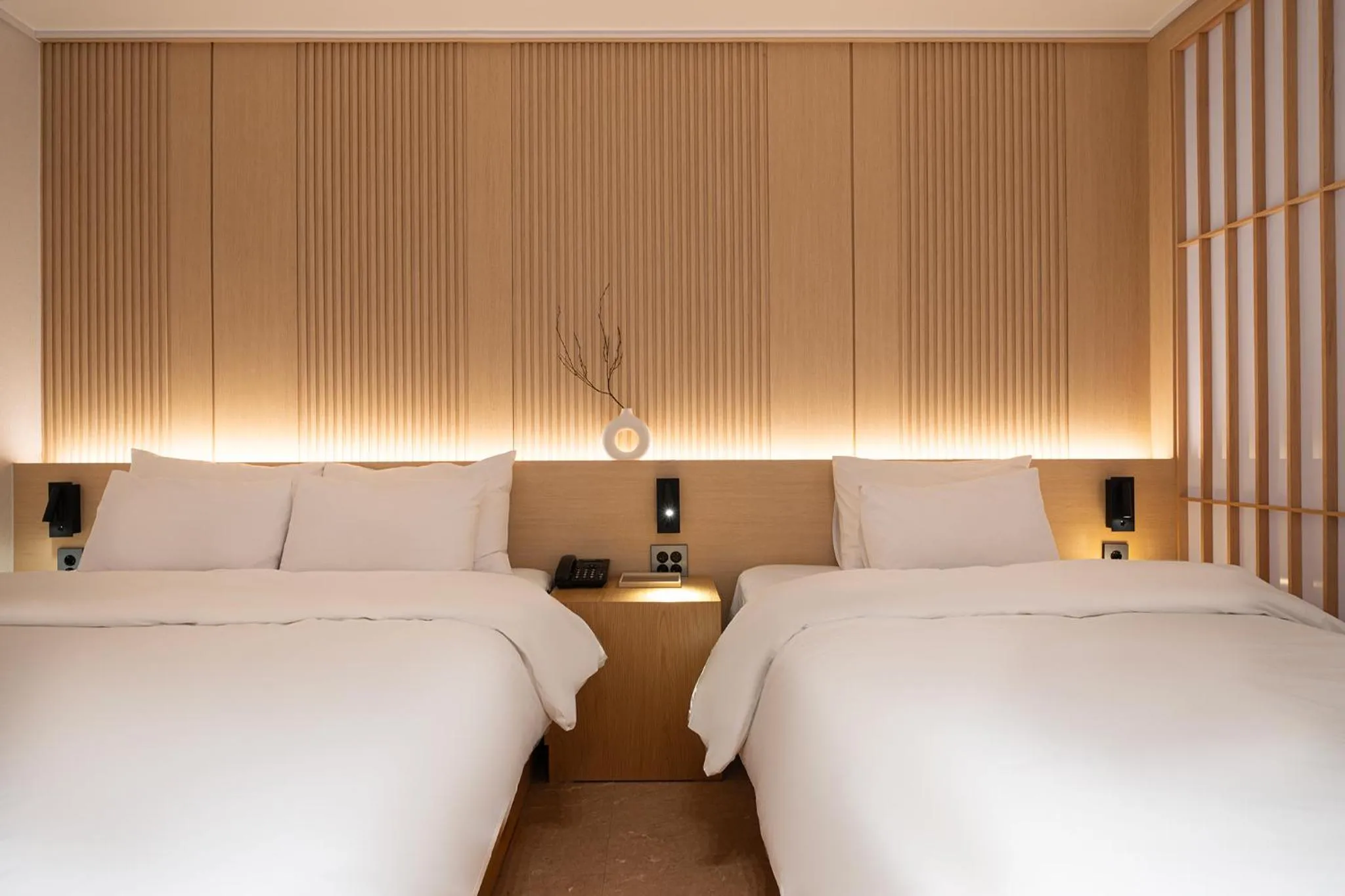 Bed in Browndot Incheon Airport New City