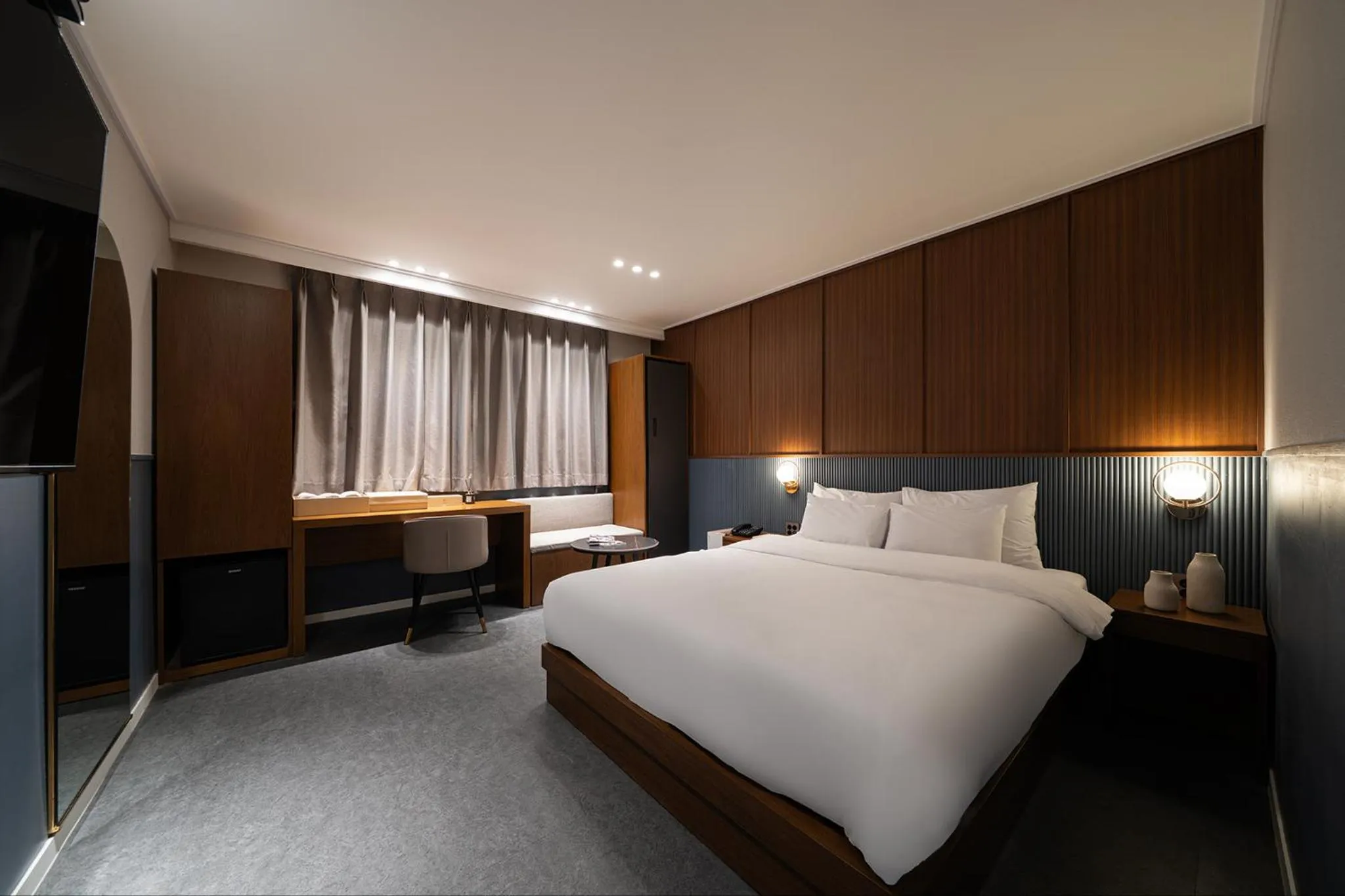 Bed in Browndot Incheon Airport New City