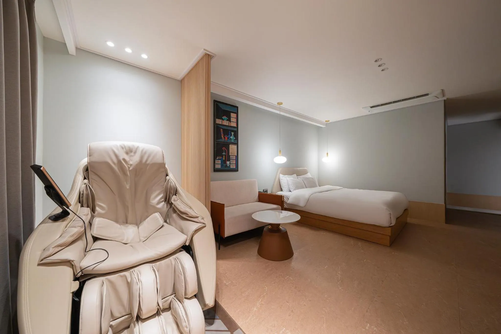 Bed in Browndot Incheon Airport New City