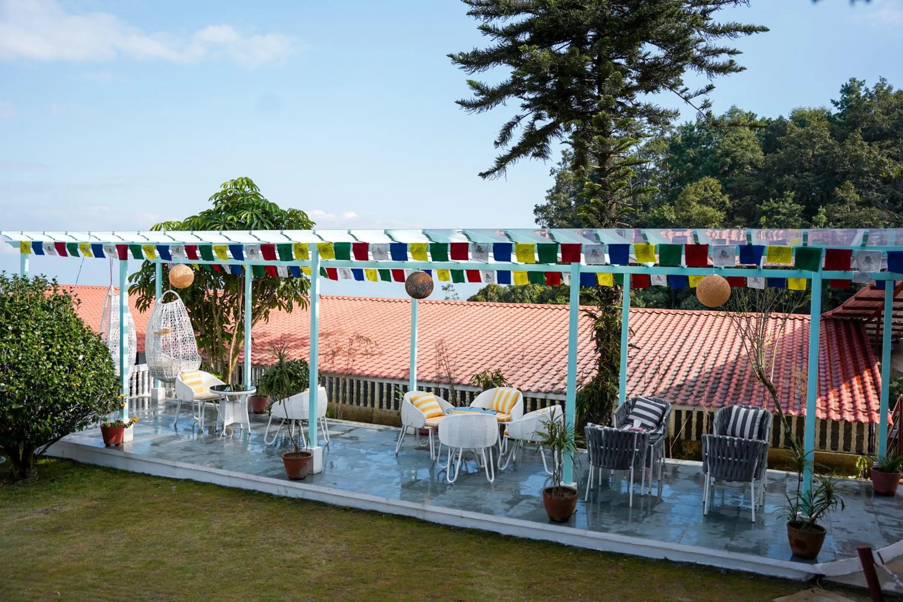 Garden in Mountain Vista Retreat - Nagarkot