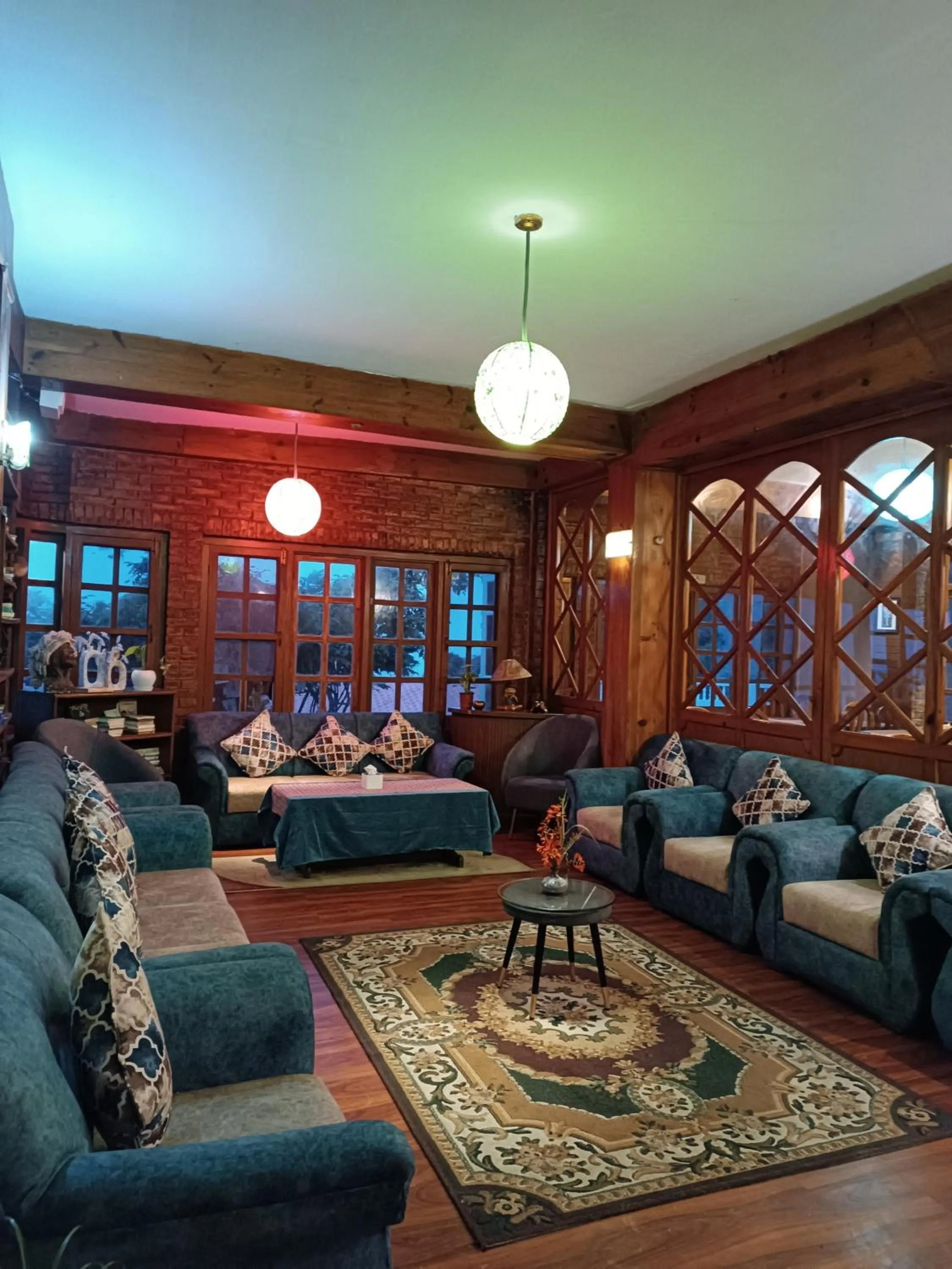 Seating area in Mountain Vista Retreat - Nagarkot