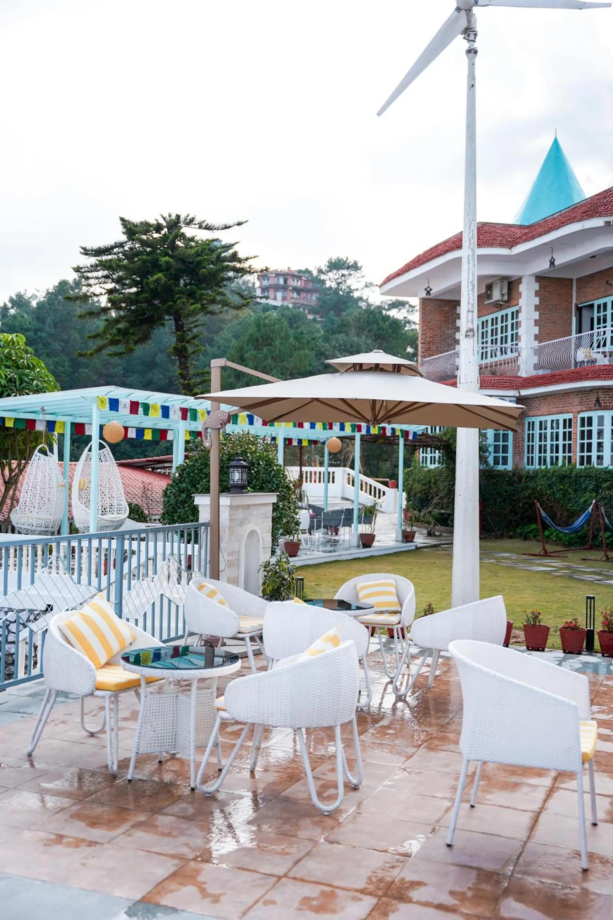 Garden in Mountain Vista Retreat - Nagarkot