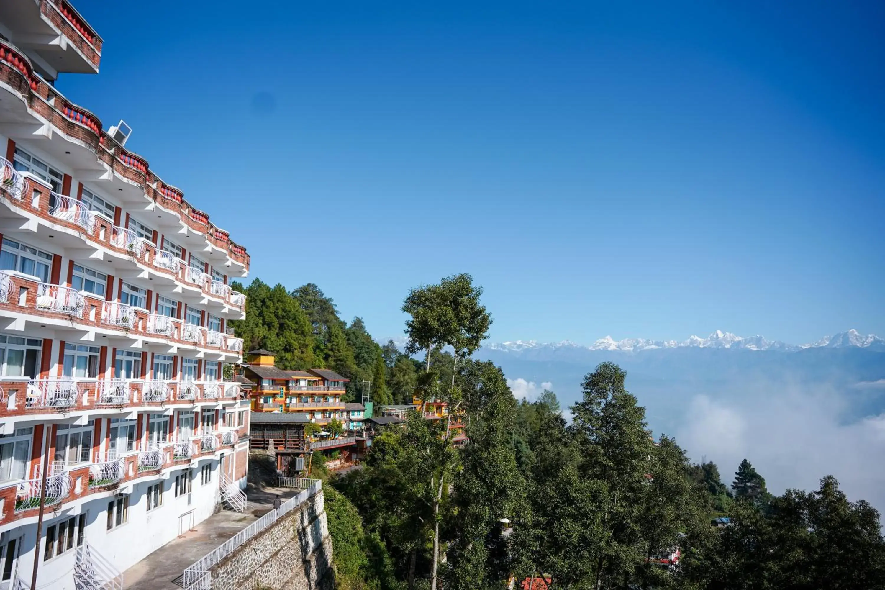 Property building in Mountain Vista Retreat - Nagarkot Property building in Mountain Vista Retreat - Nagarkot