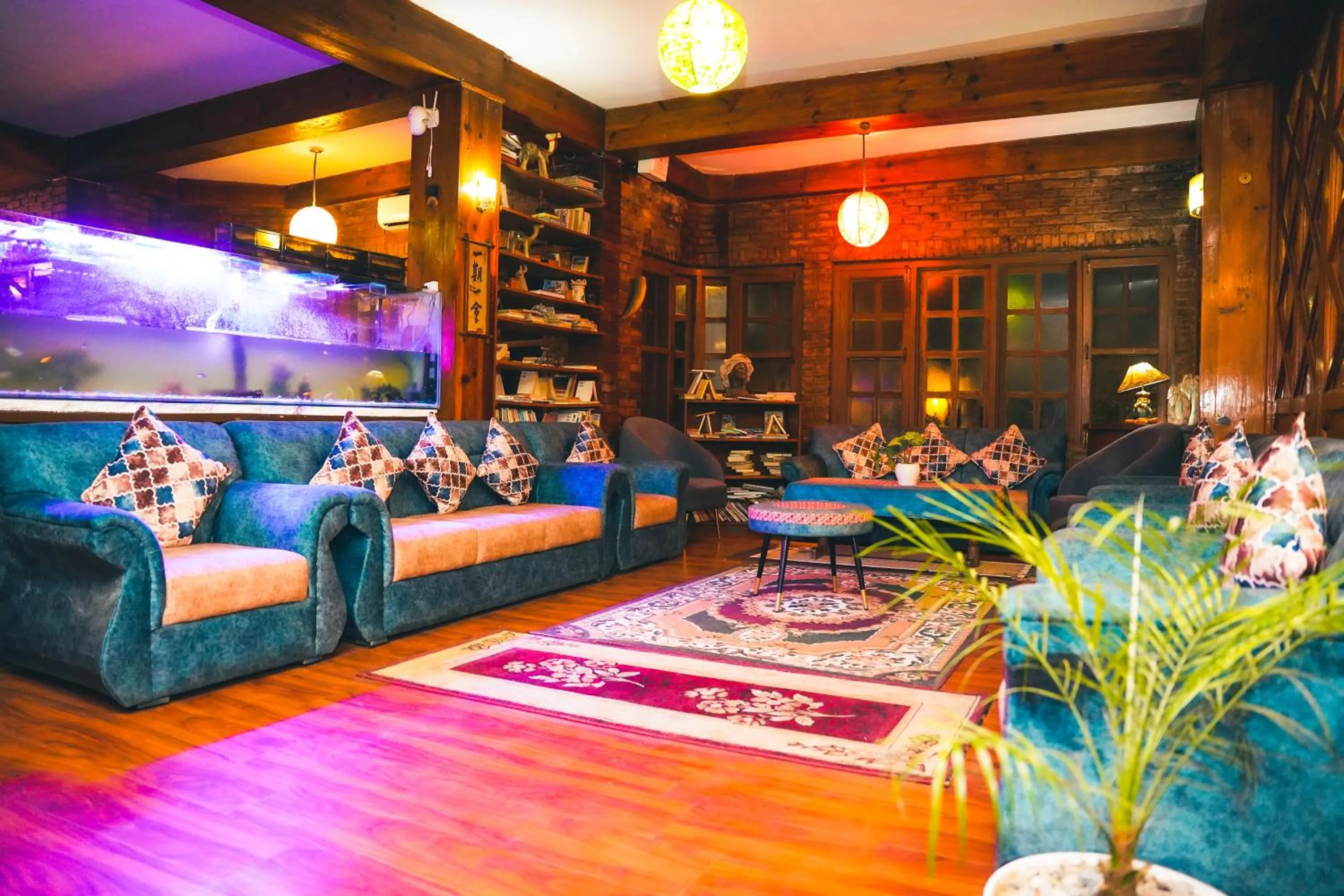 Lobby or reception in Mountain Vista Retreat - Nagarkot