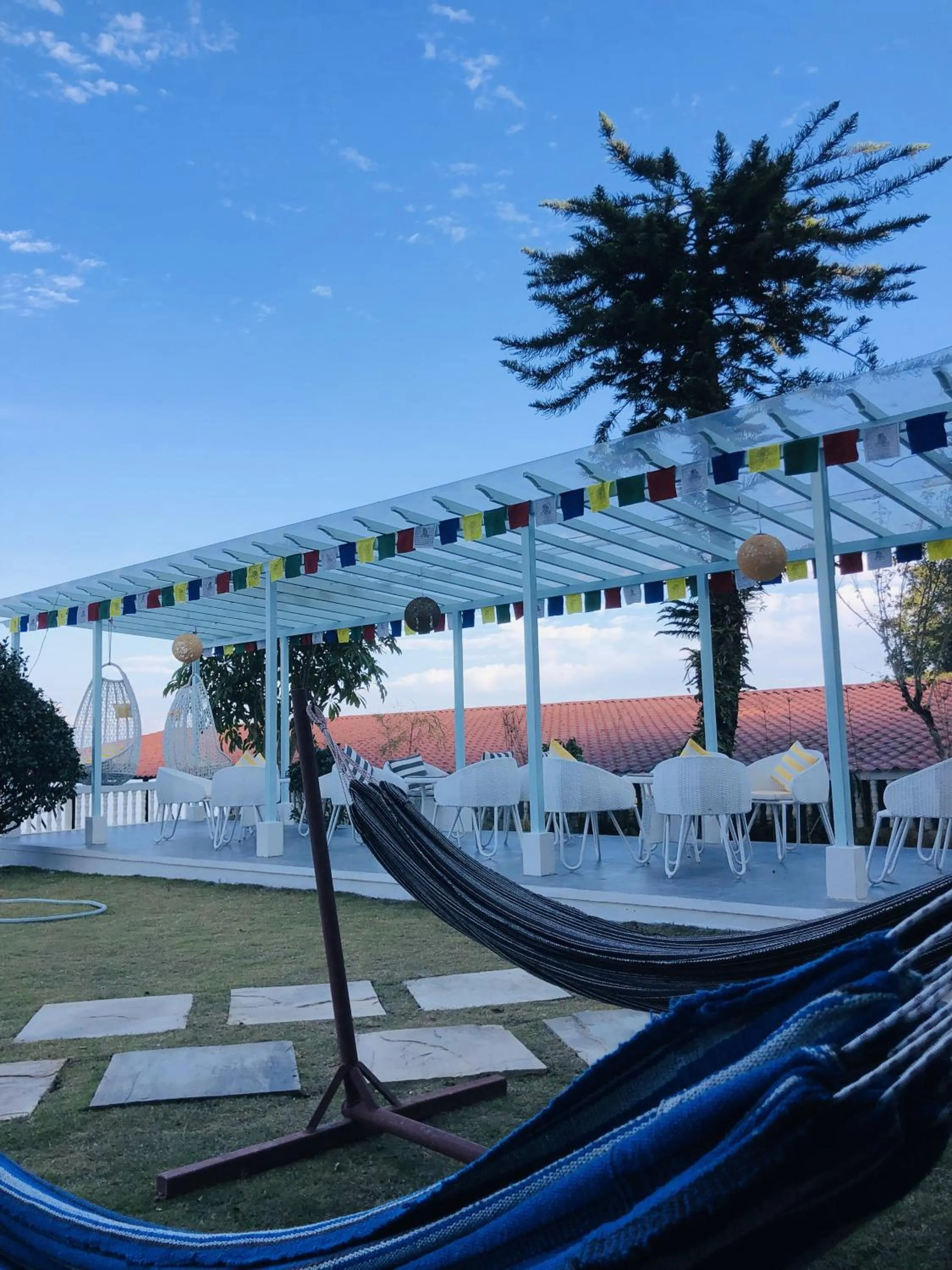 Garden view in Mountain Vista Retreat - Nagarkot