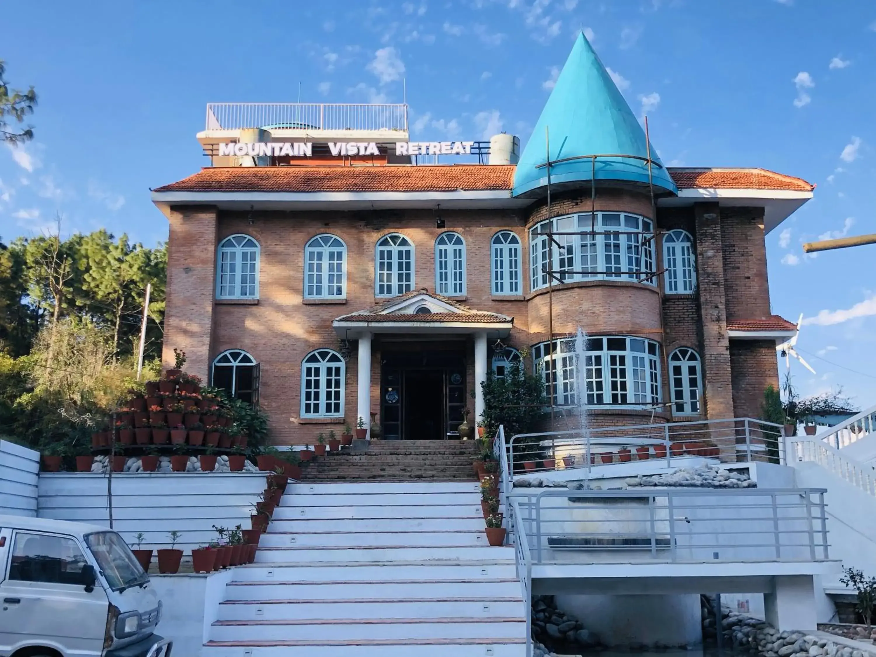 Property building in Mountain Vista Retreat - Nagarkot Property building in Mountain Vista Retreat - Nagarkot