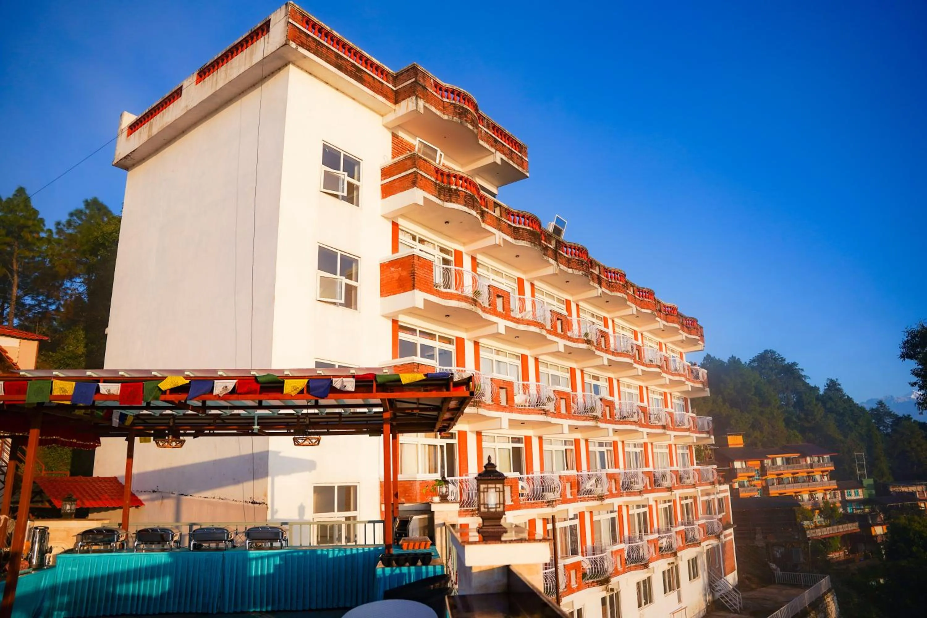 Property building in Mountain Vista Retreat - Nagarkot