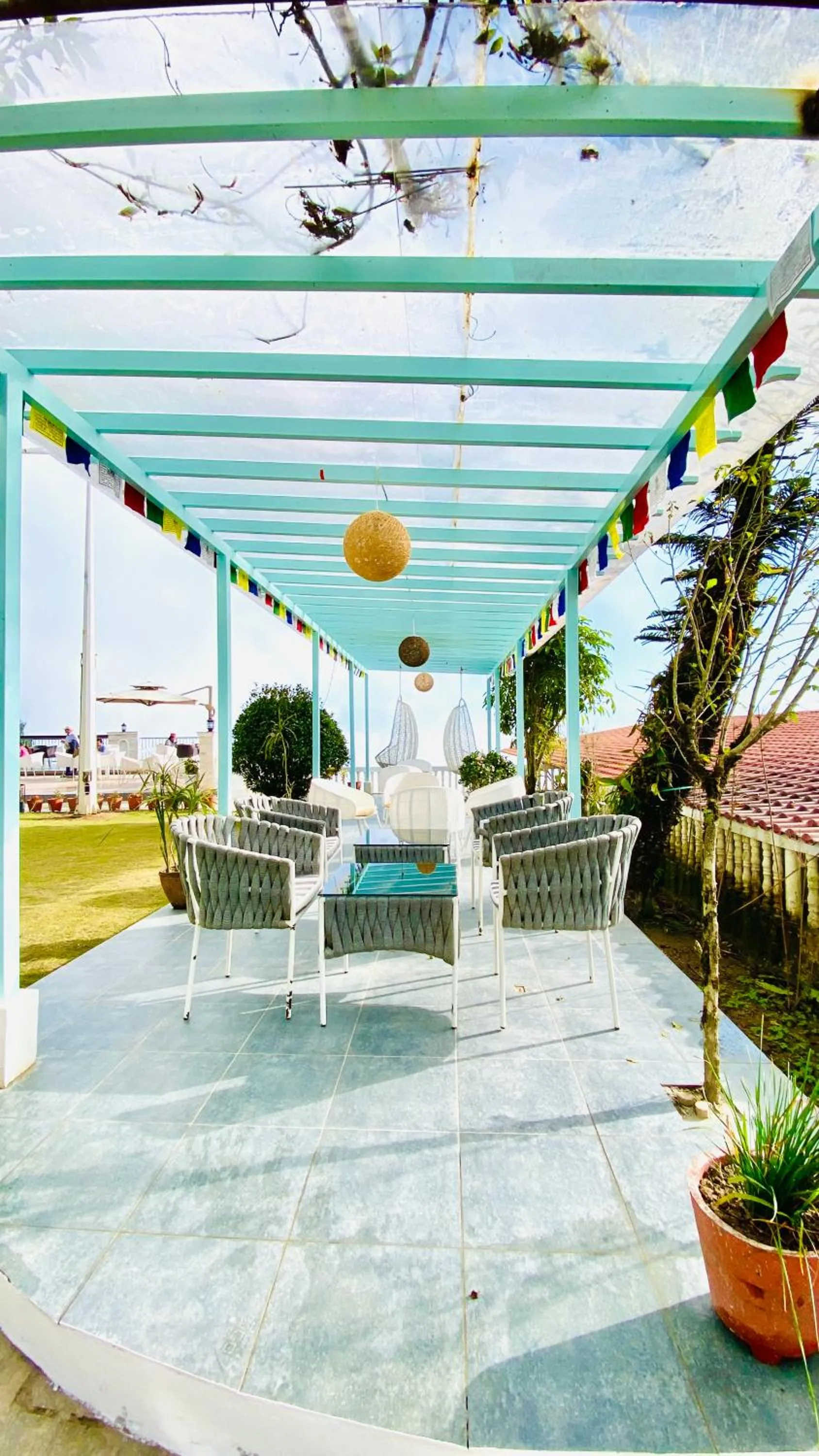 Seating area in Mountain Vista Retreat - Nagarkot