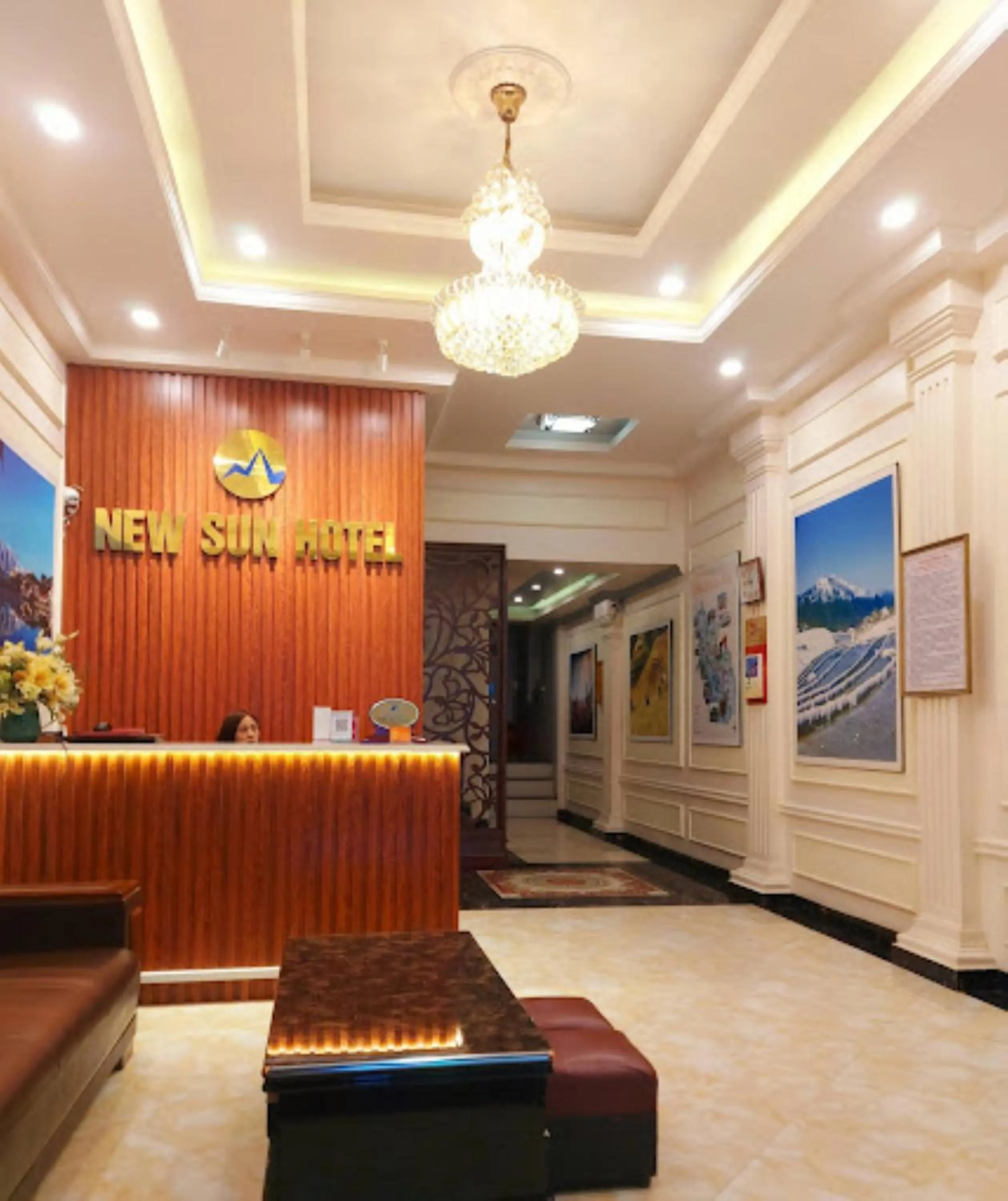 Lobby or reception in New Sun Hotel Sapa