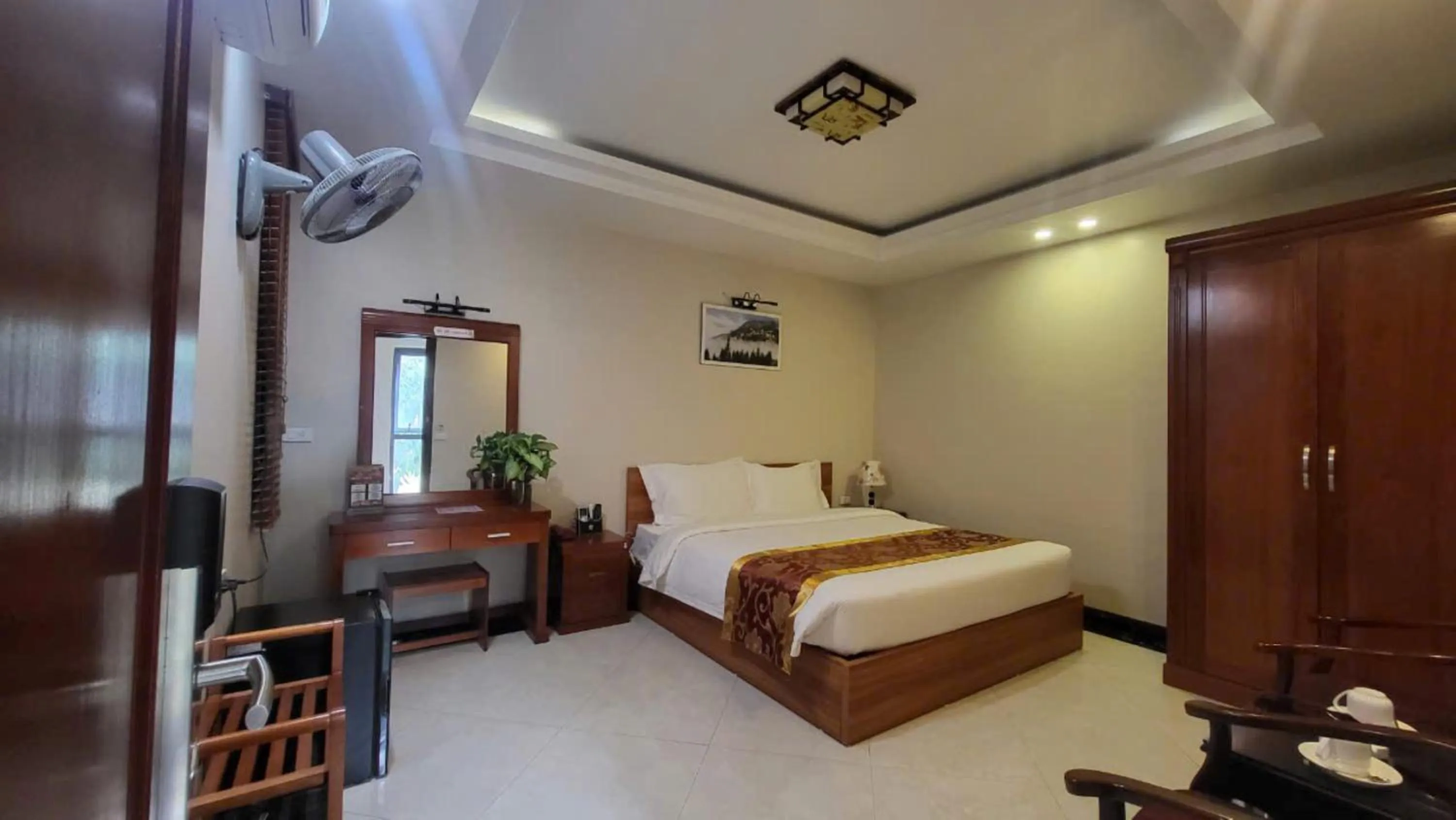 Bedroom, Bed in New Sun Hotel Sapa