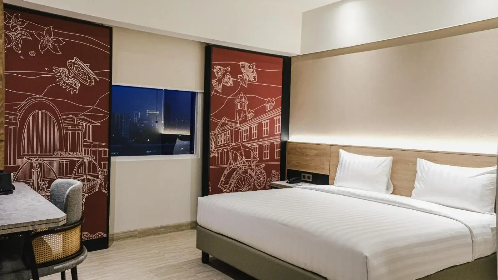 Bed in BW Express Jakarta Tanah Abang Bed in BW Express Jakarta Tanah Abang