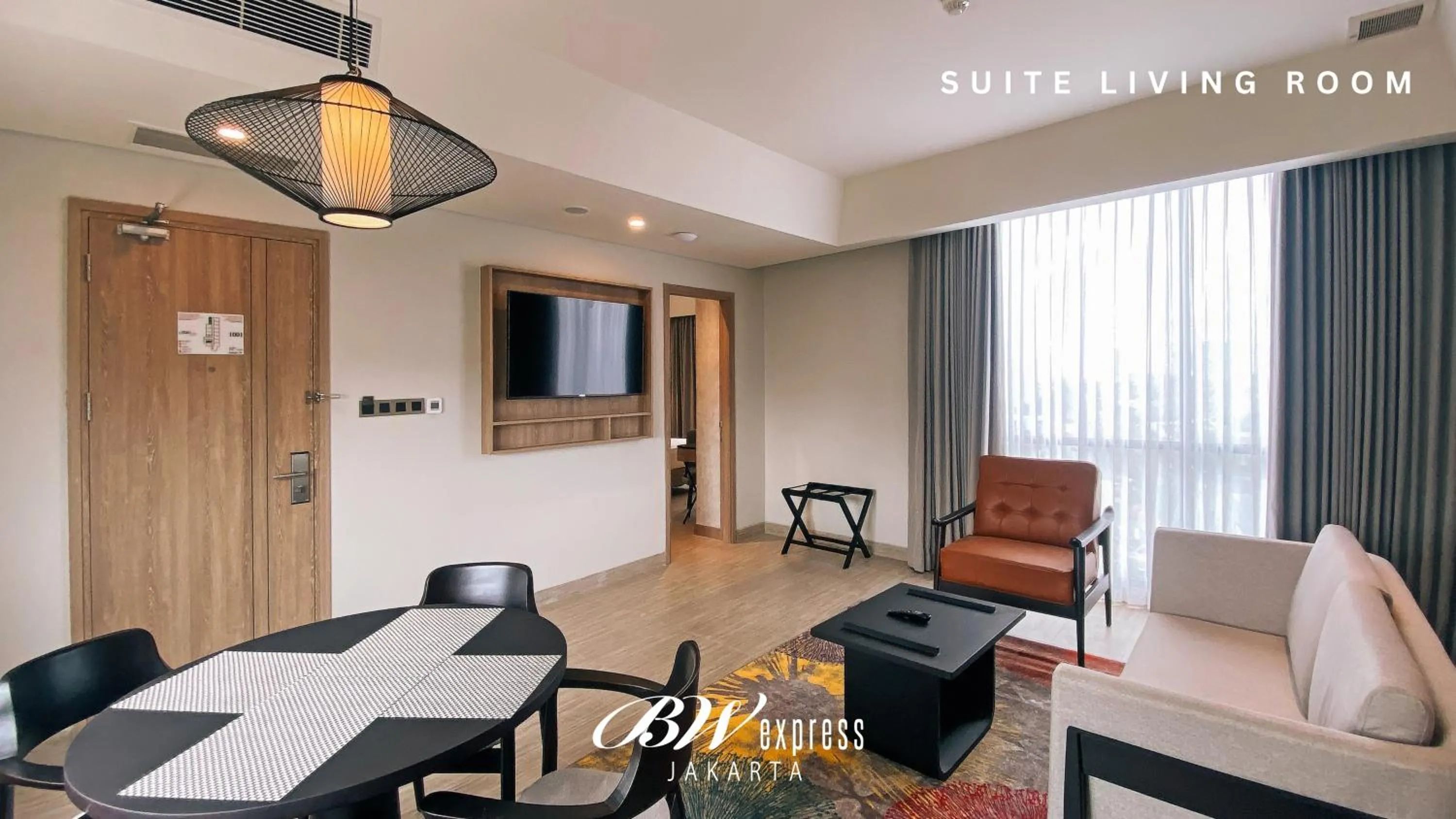 Living room in BW Express Jakarta Tanah Abang