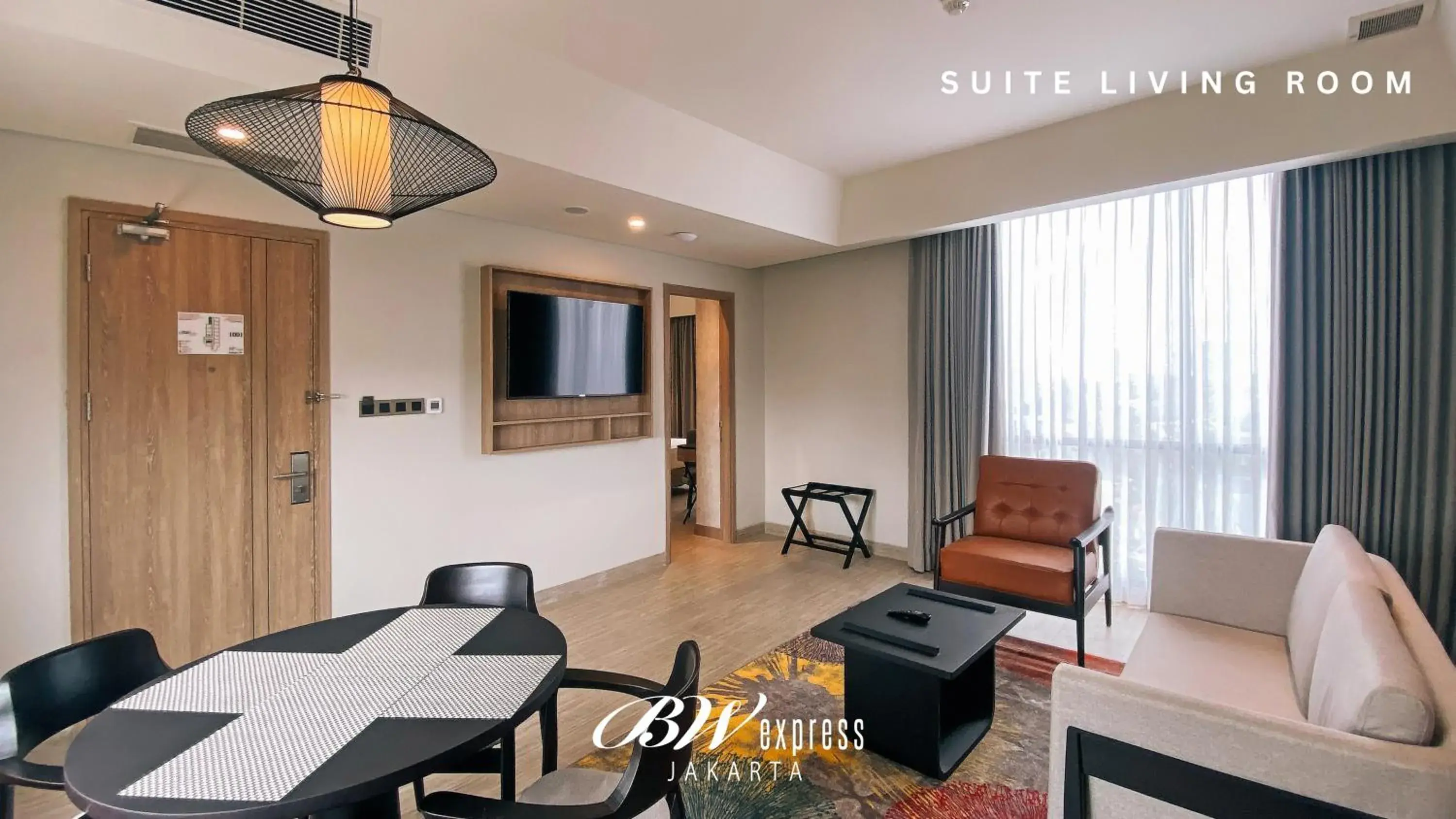 Living room in BW Express Jakarta Tanah Abang Living room in BW Express Jakarta Tanah Abang