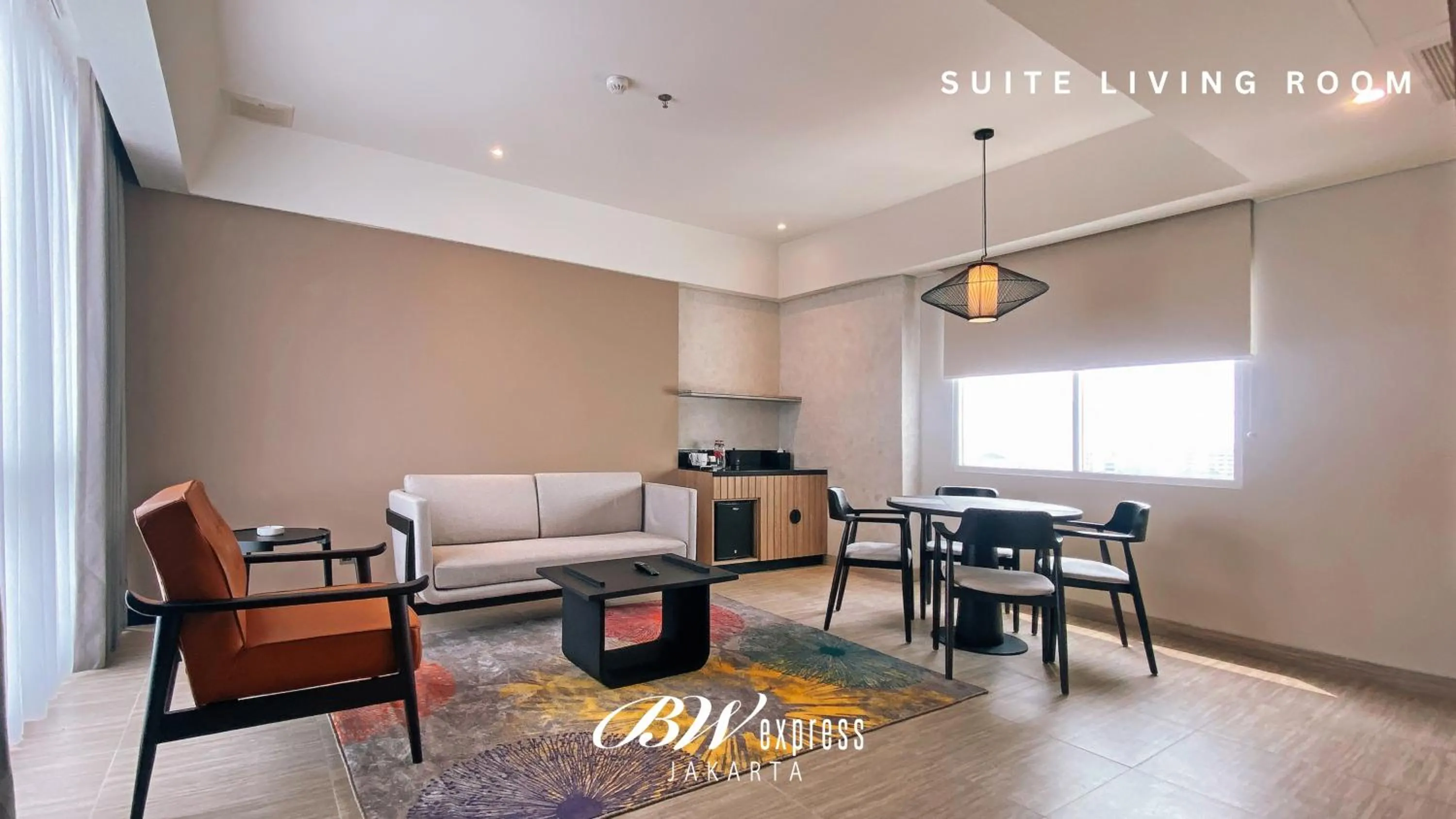 Living room in BW Express Jakarta Tanah Abang