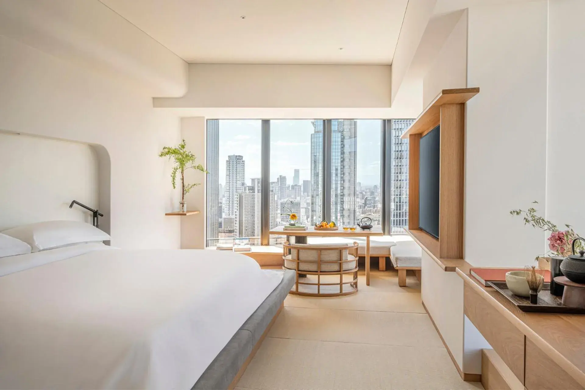 Tatami Corner King Suite in Four Seasons Hotel Osaka Tatami Corner King Suite in Four Seasons Hotel Osaka