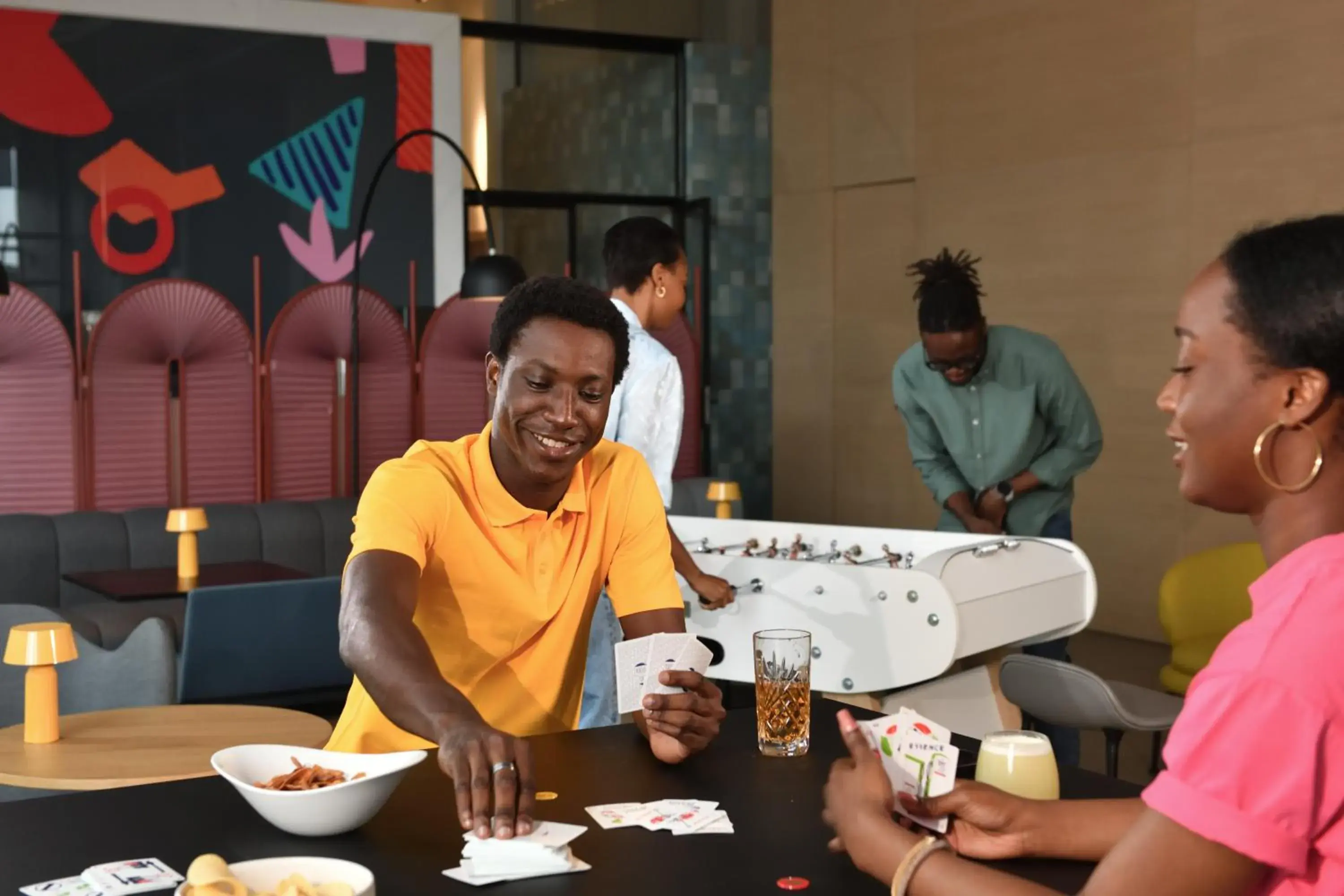 Lobby or reception in Aparthotel Adagio Abidjan Marcory Lobby or reception in Aparthotel Adagio Abidjan Marcory