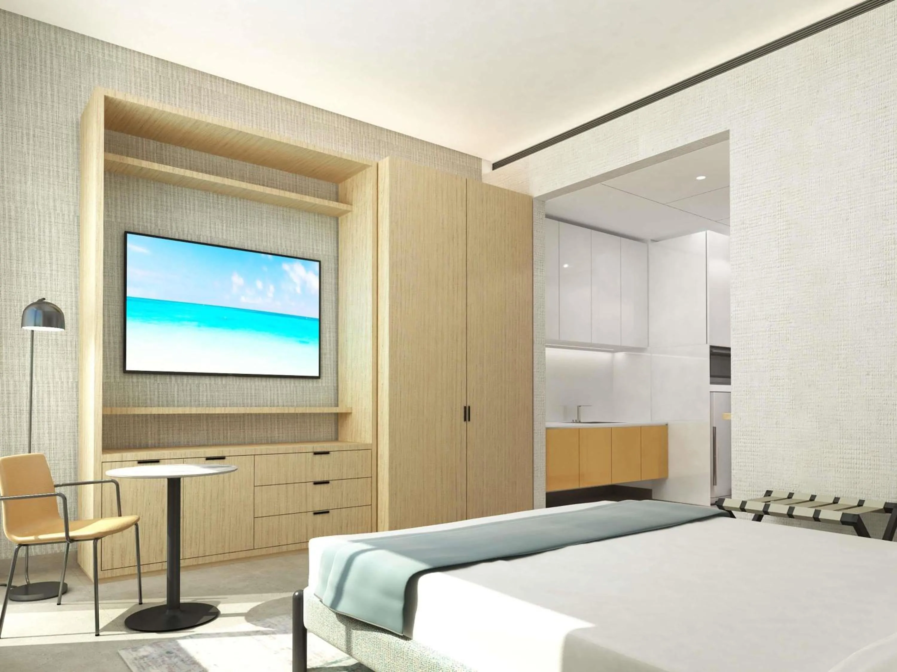 Bedroom, Bed in Aparthotel Adagio Abidjan Marcory