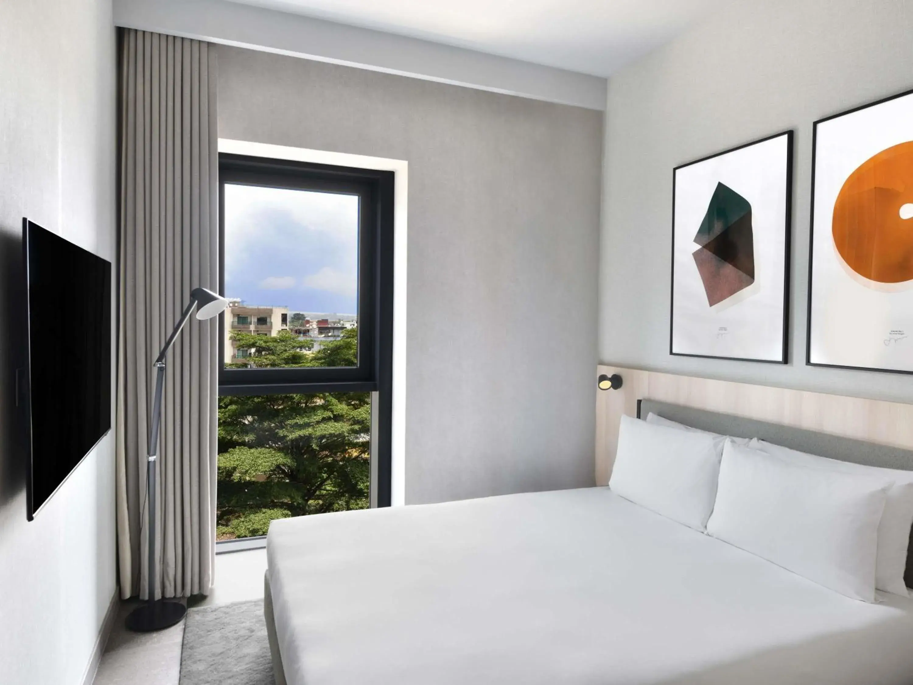 Bedroom, Bed in Aparthotel Adagio Abidjan Marcory Bedroom, Bed in Aparthotel Adagio Abidjan Marcory