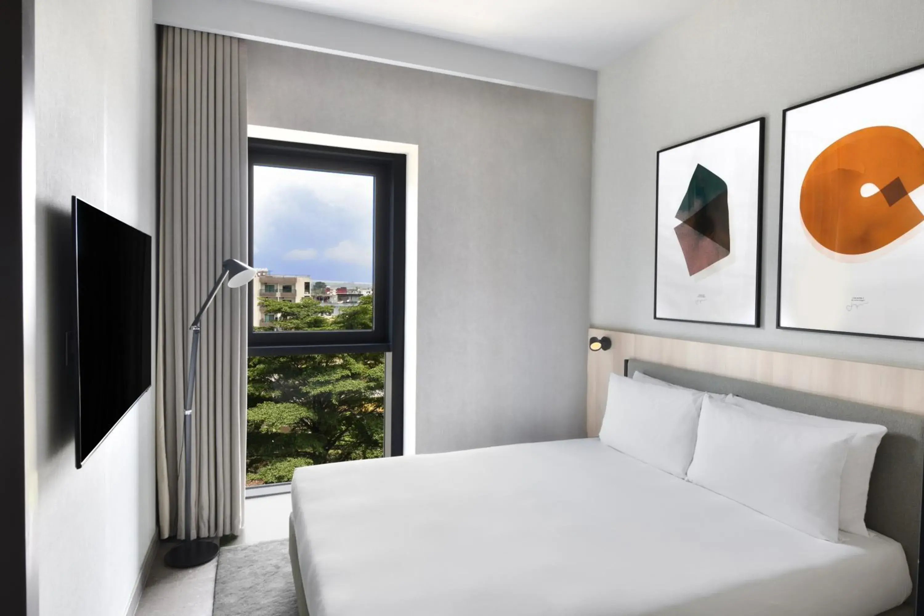 Bedroom, Bed in Aparthotel Adagio Abidjan Marcory Bedroom, Bed in Aparthotel Adagio Abidjan Marcory