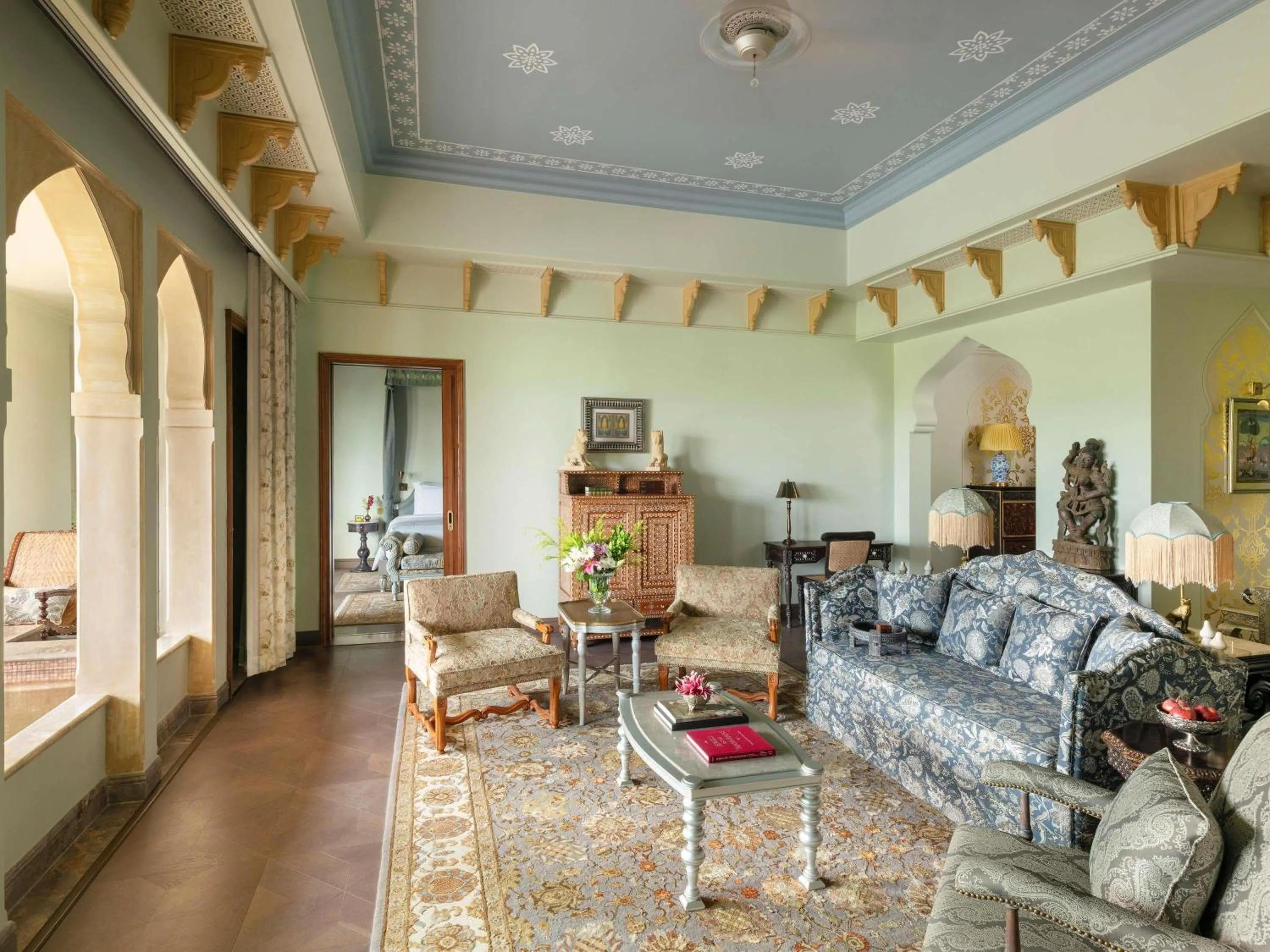 Bedroom in Raffles Jaipur