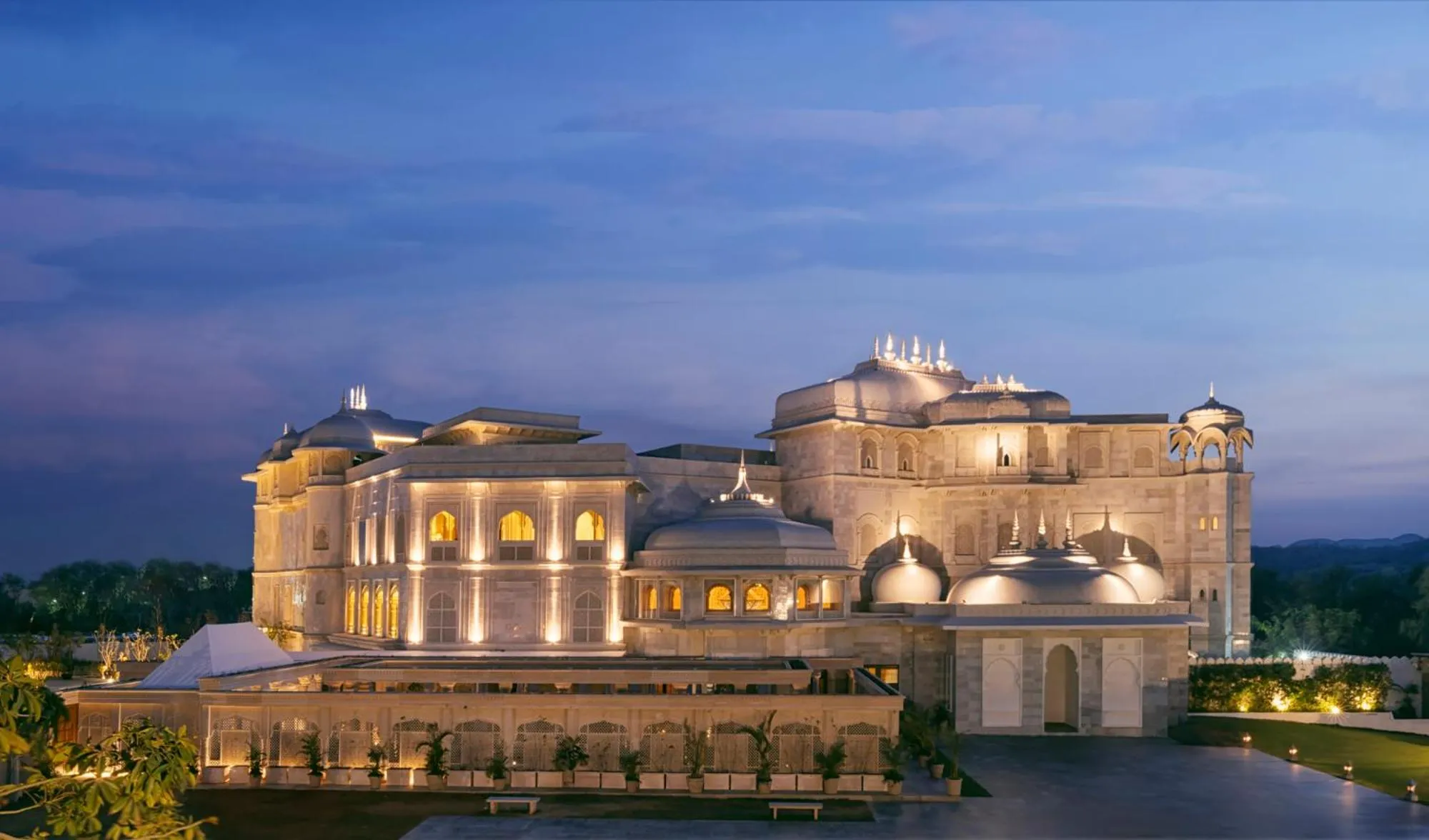 Facade/entrance in Raffles Jaipur
