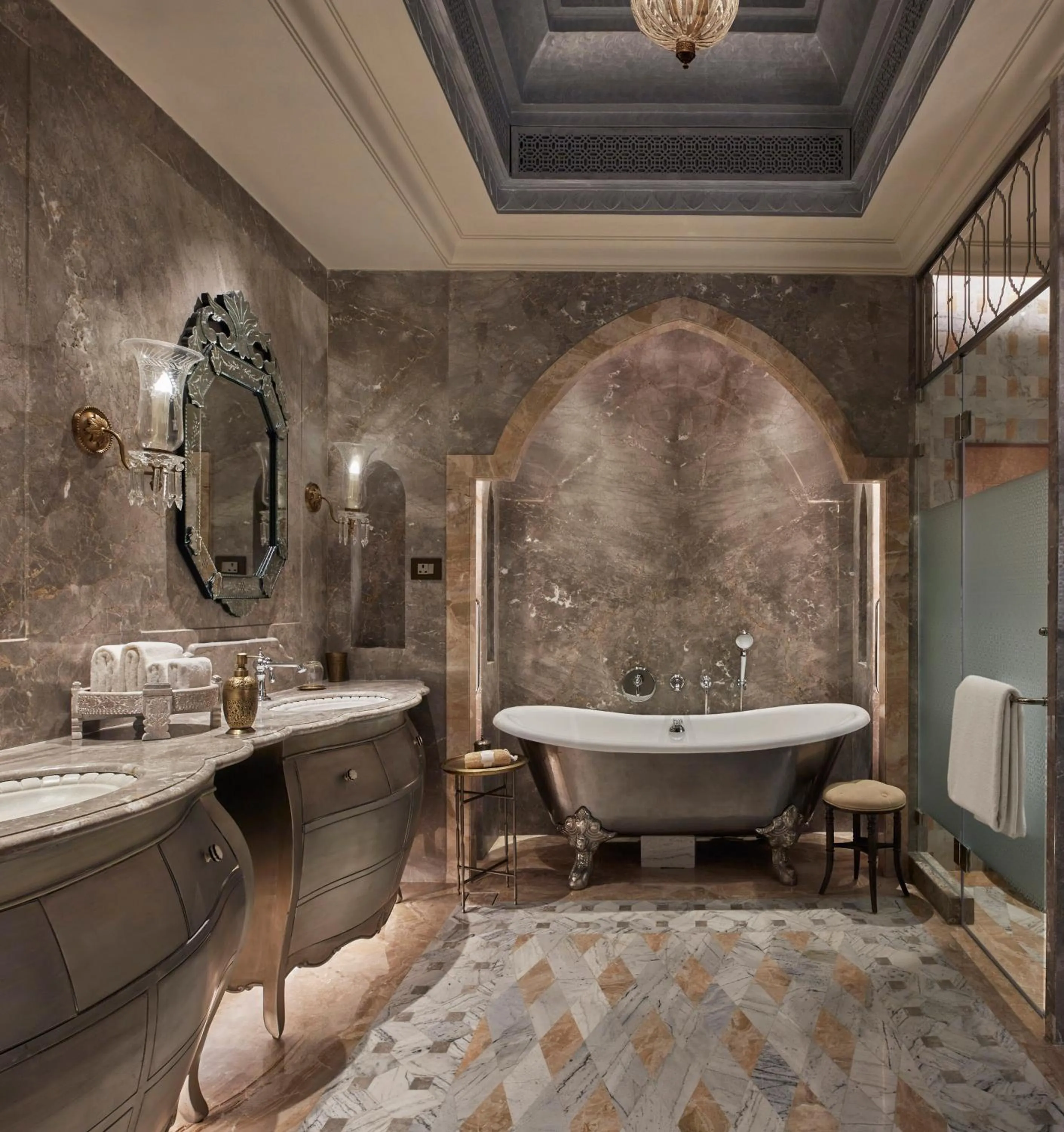 Bathroom in Raffles Jaipur