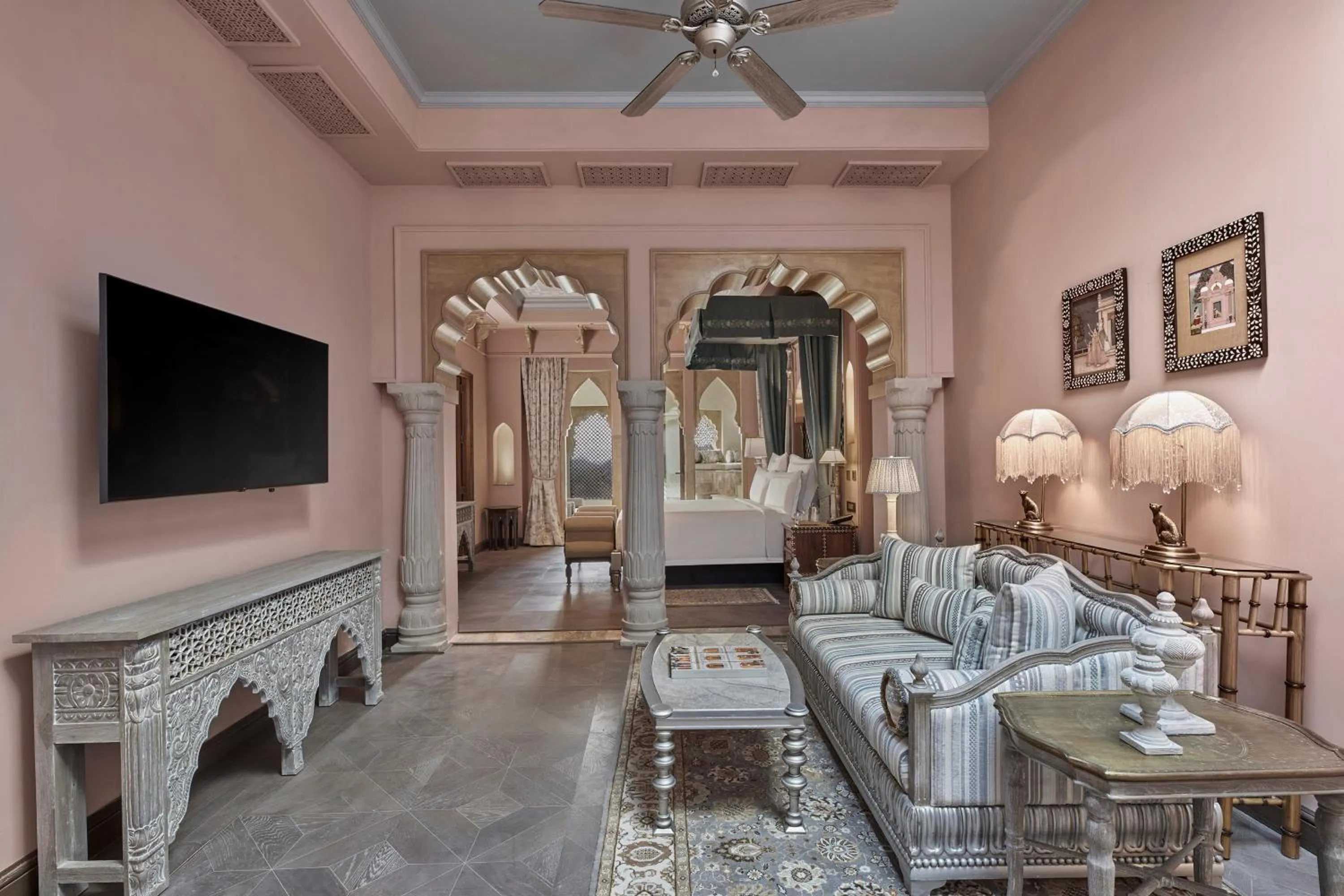 Living room in Raffles Jaipur