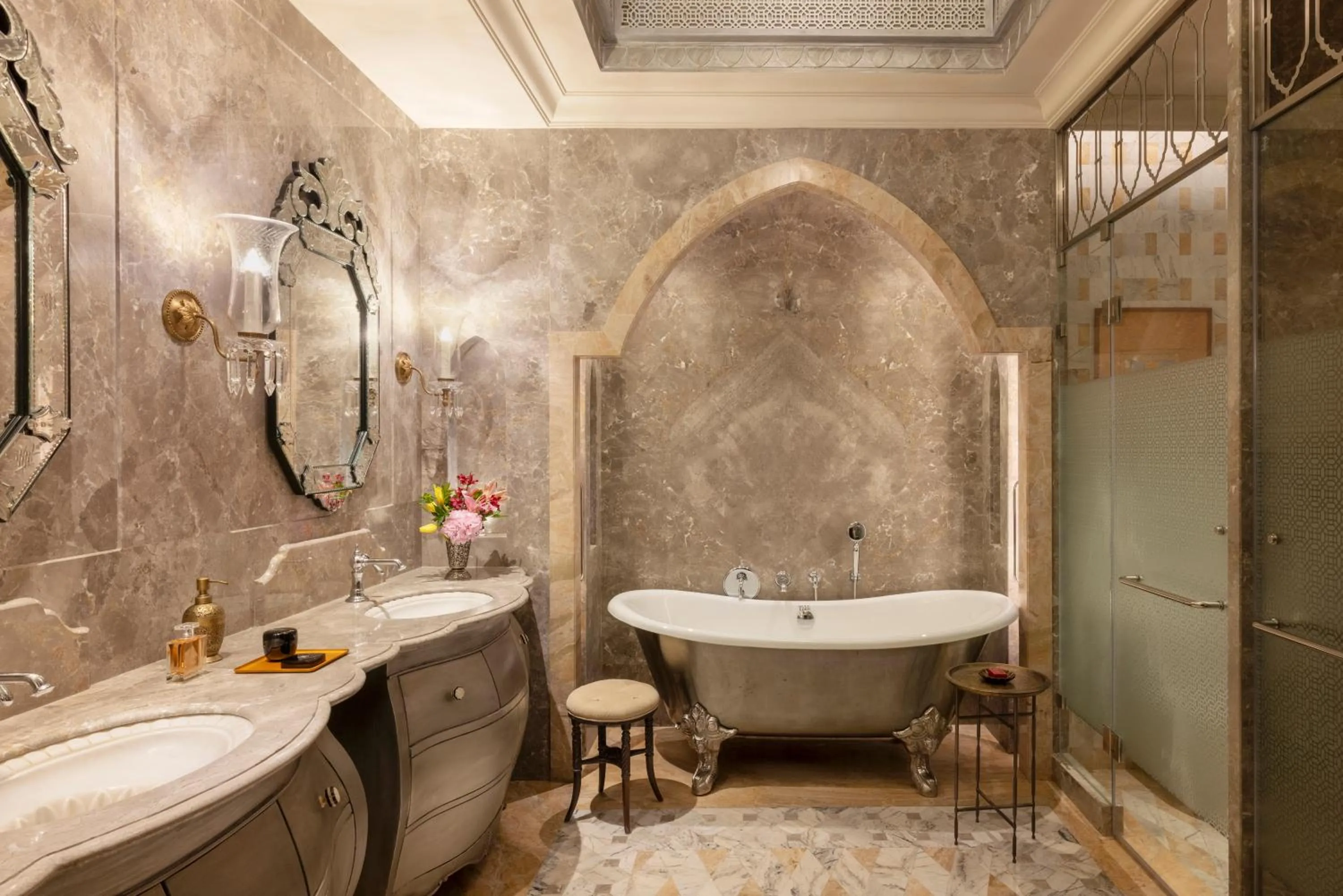 Bathroom in Raffles Jaipur