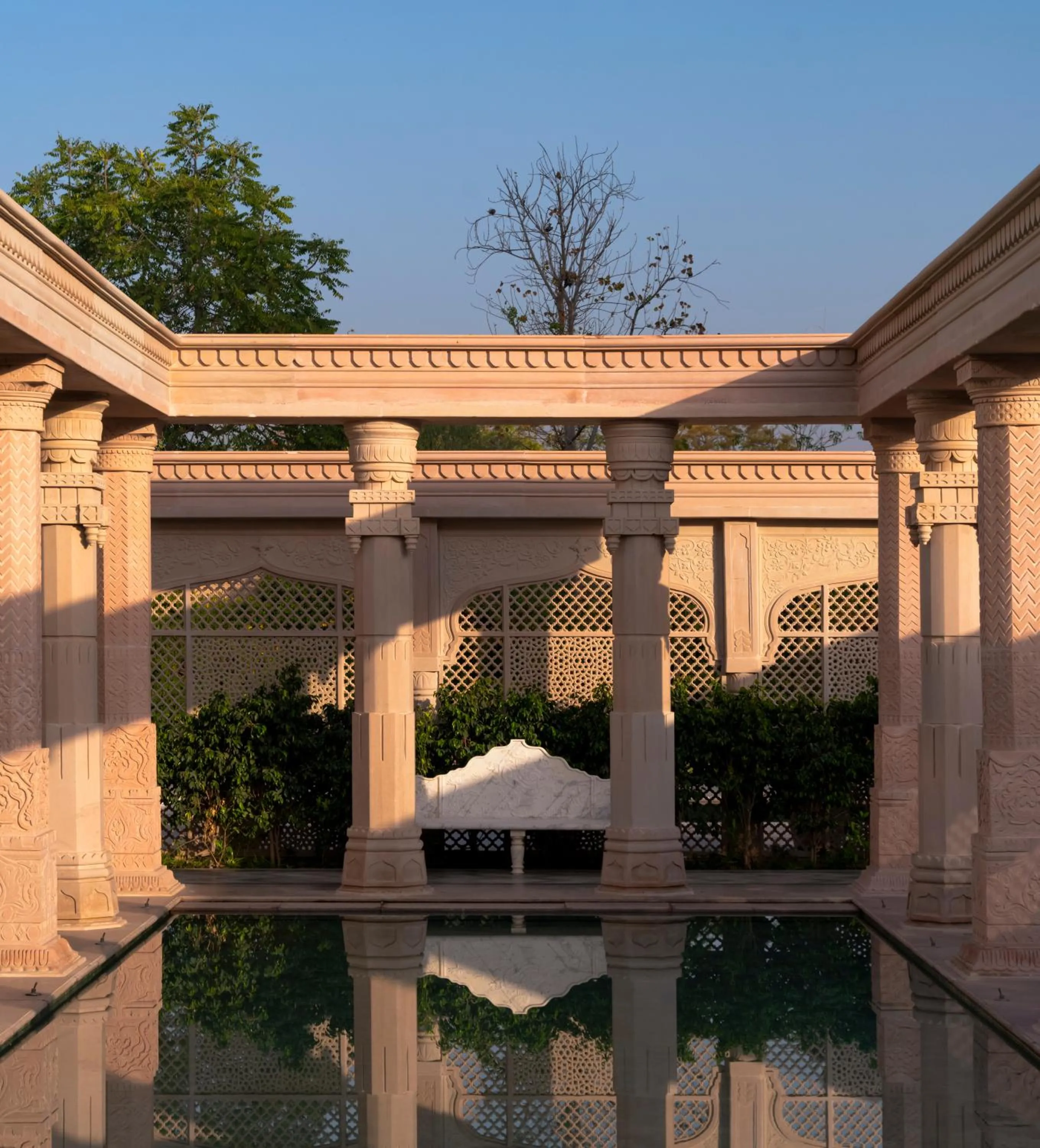 Facade/entrance in Raffles Jaipur