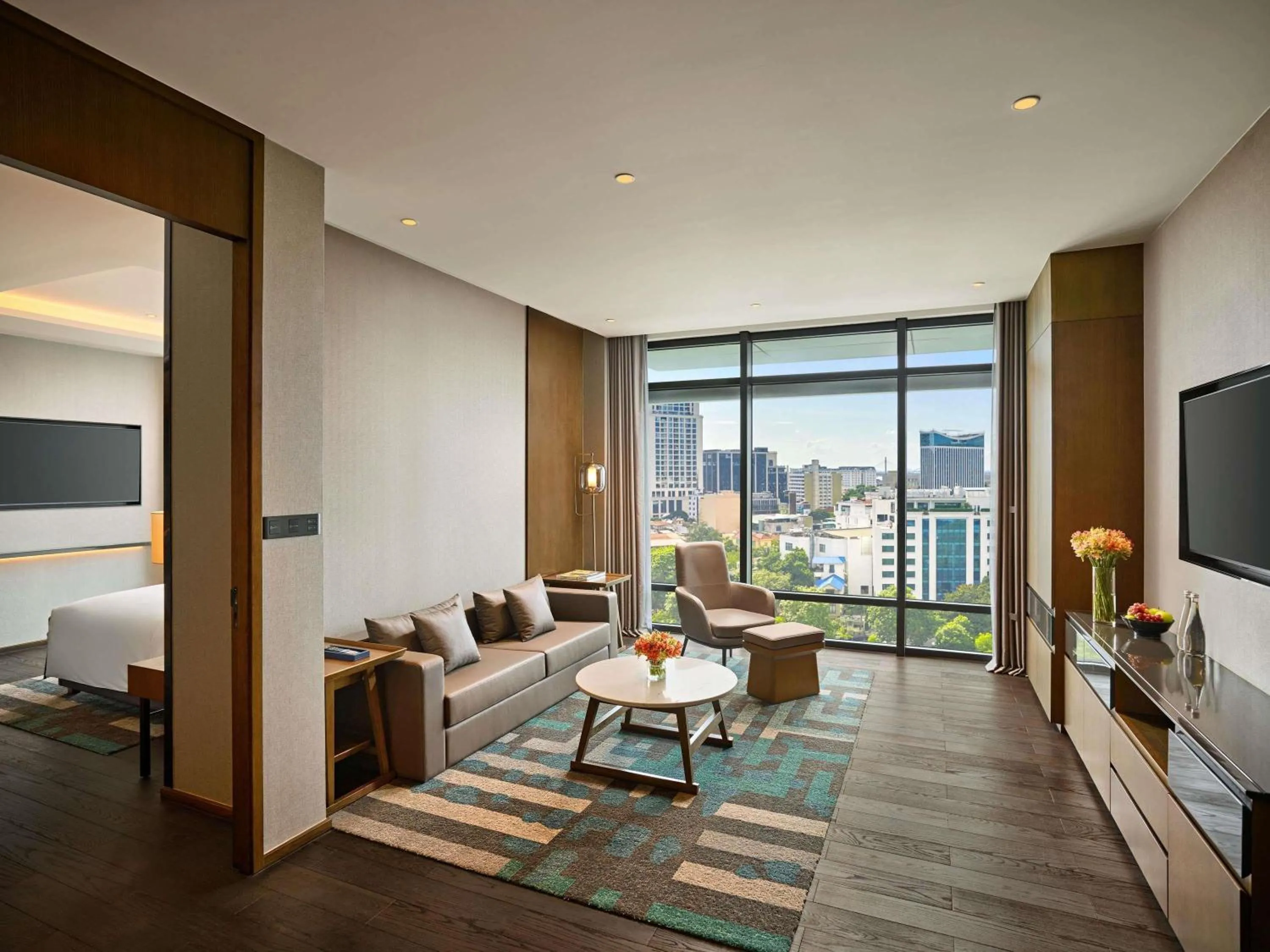 Bedroom in Pullman Hai Phong Grand Hotel