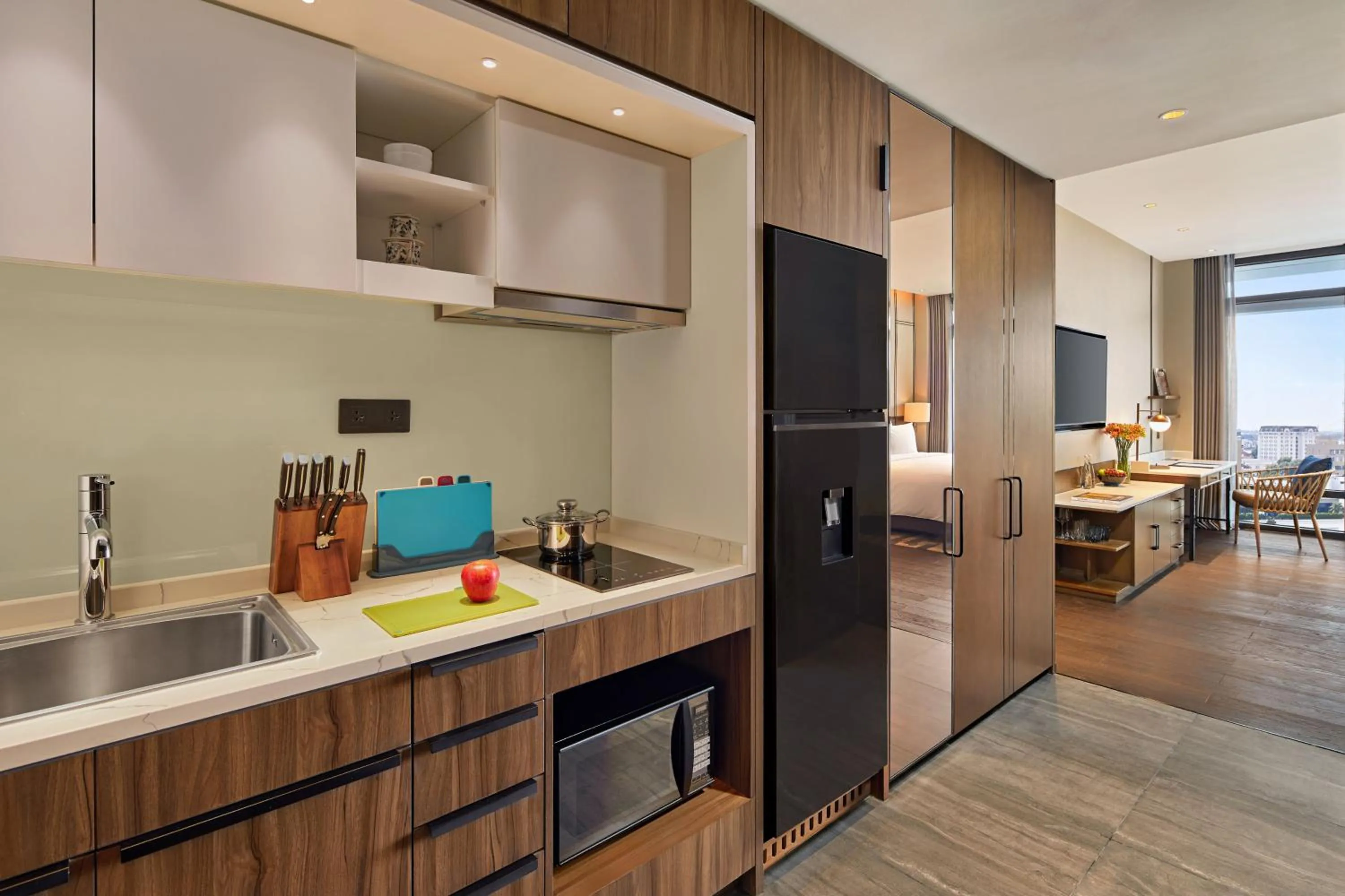 Kitchen or kitchenette in Pullman Hai Phong Grand Hotel