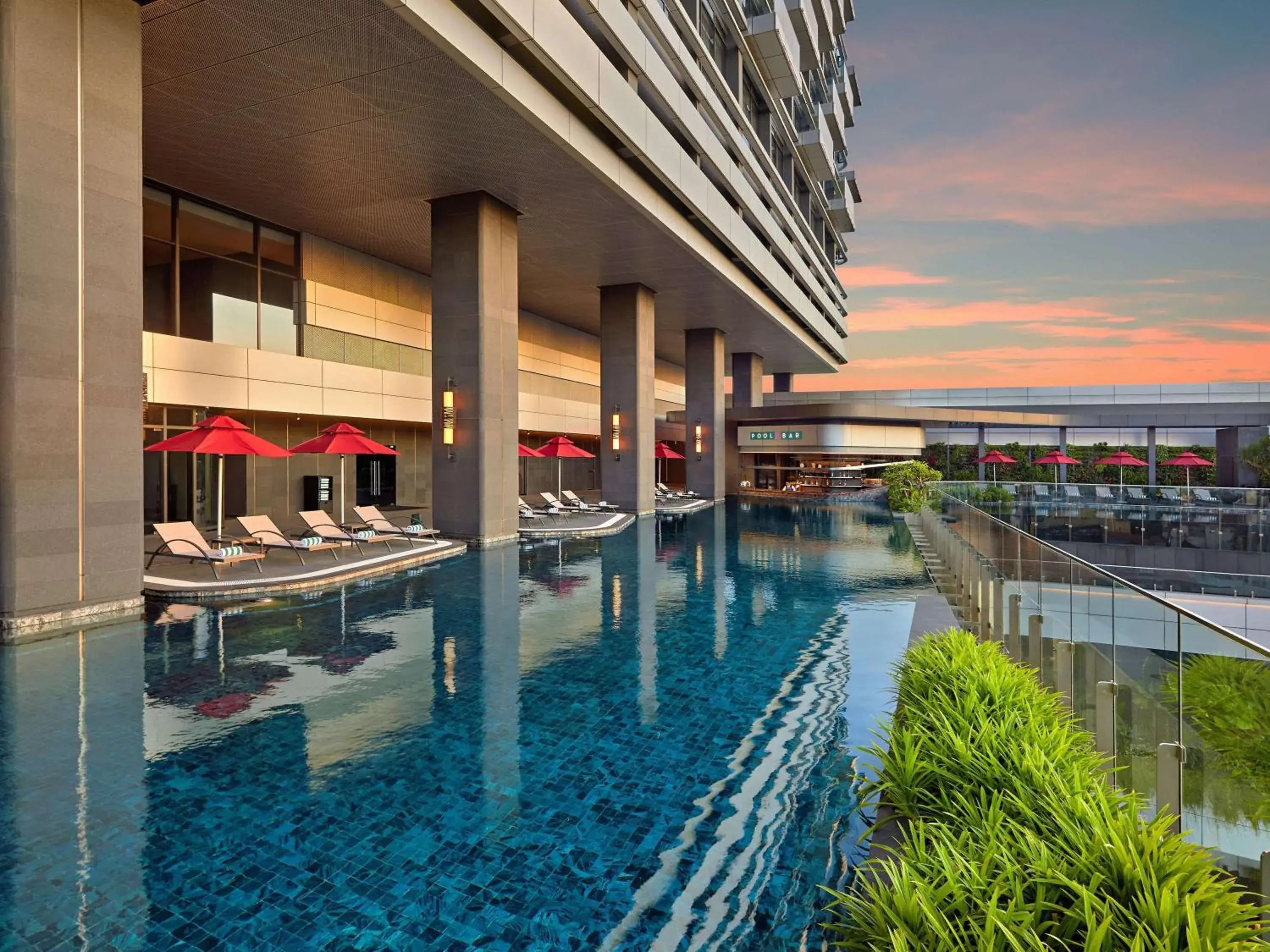 Pool view in Pullman Hai Phong Grand Hotel Pool view in Pullman Hai Phong Grand Hotel