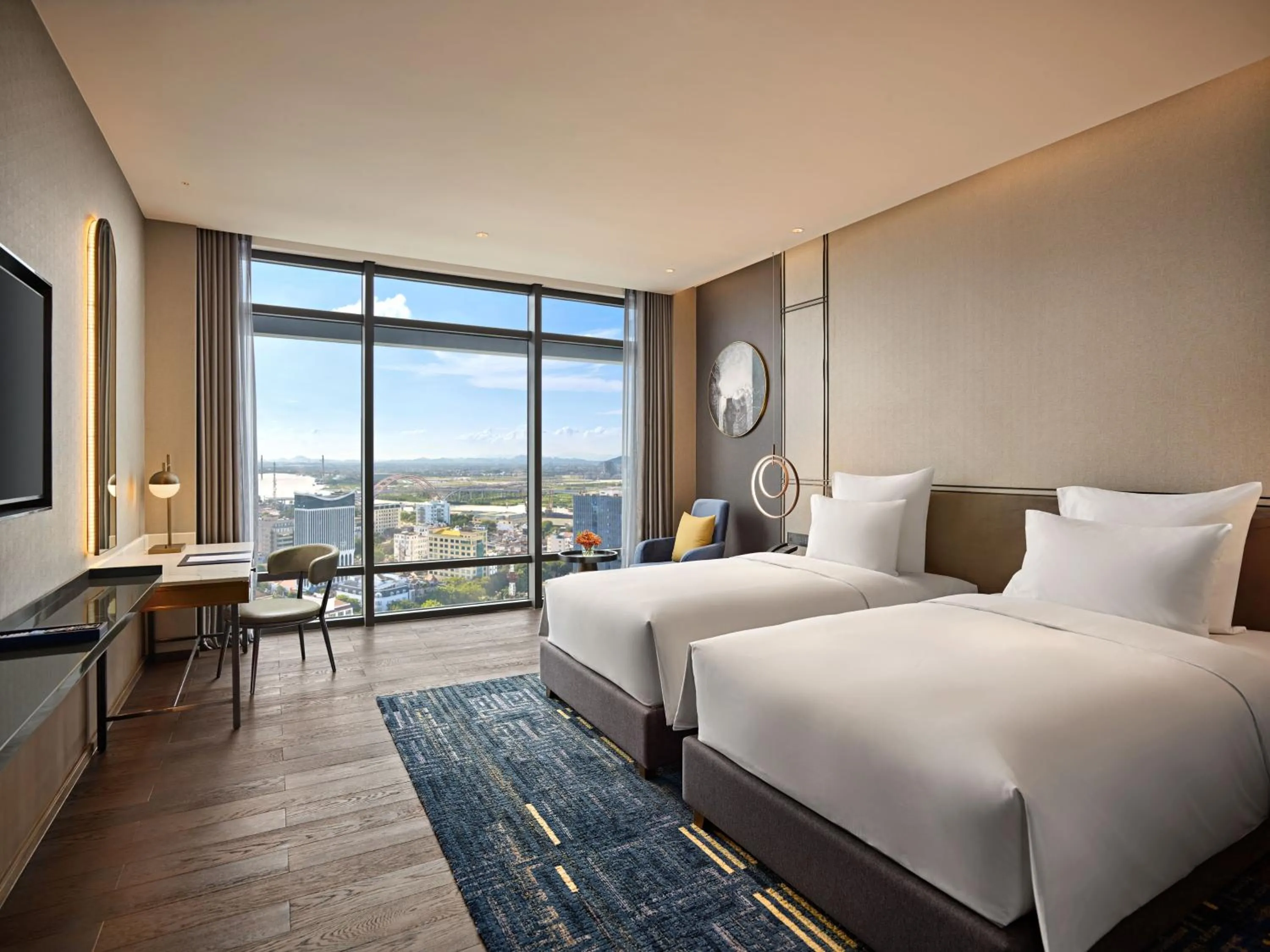 Bed in Pullman Hai Phong Grand Hotel