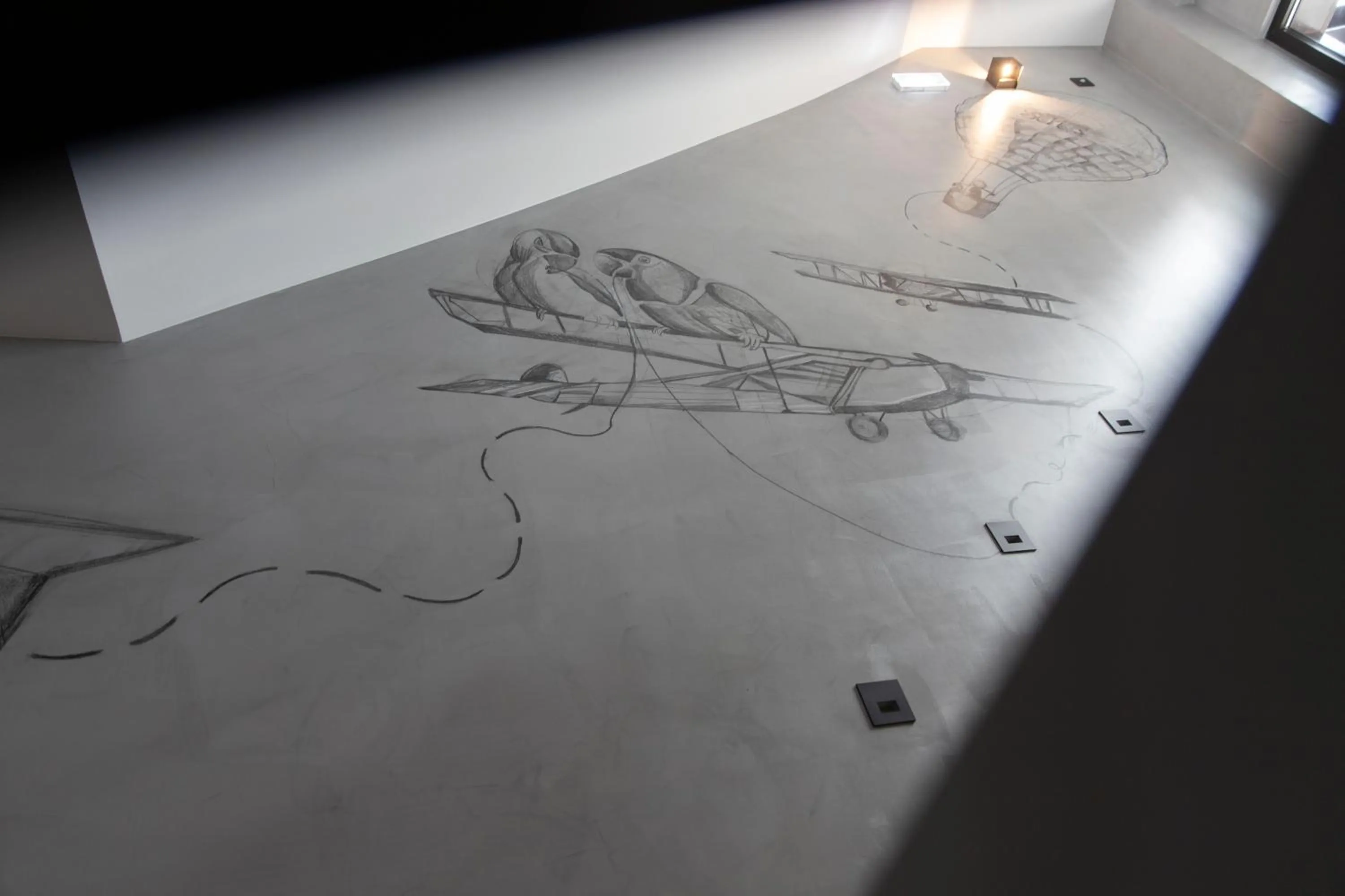 Decorative detail in ibis Styles Lisboa Aeroporto